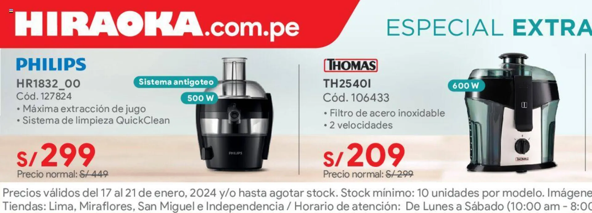 Precios de licuadoras en hiraoka hot sale