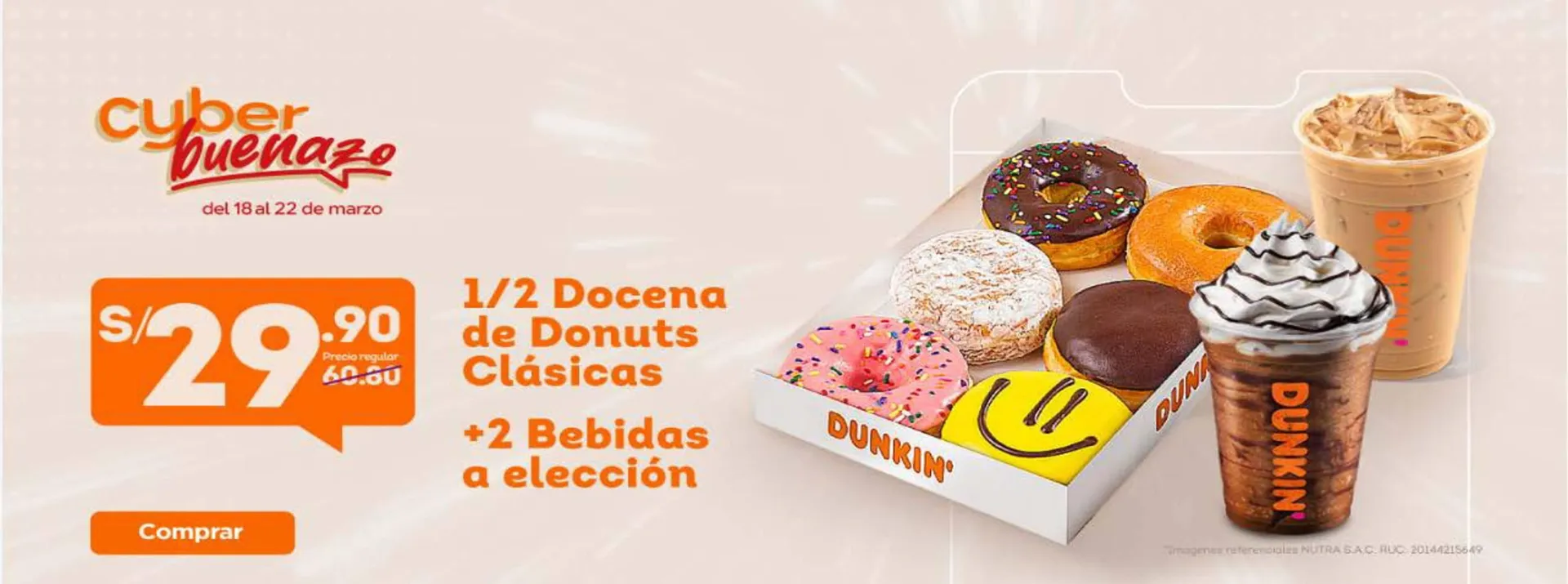 Catalogo de Catálogo Dunkin Donuts 20 de marzo al 22 de marzo 2024 - Pag 2