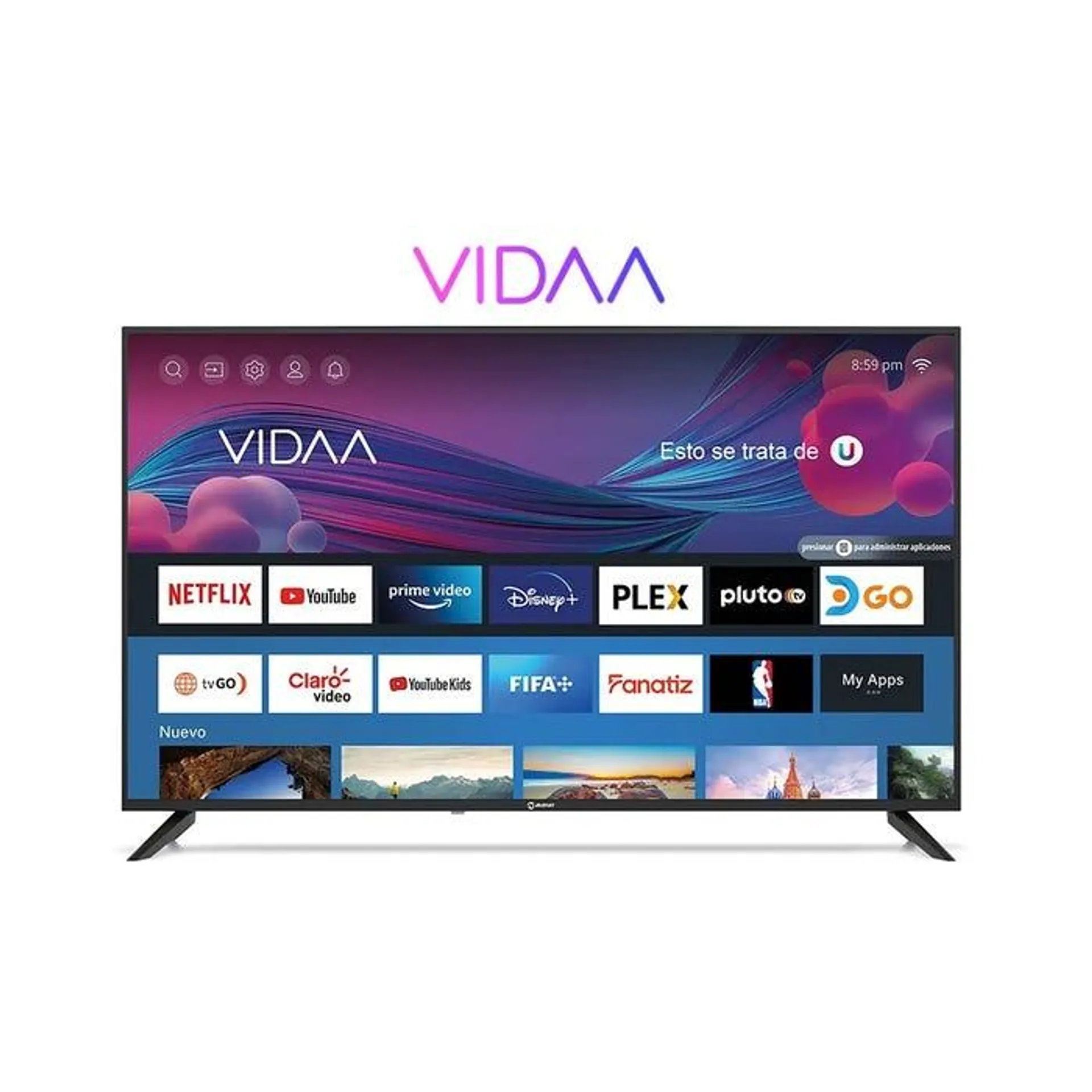 TV Miray 50" LED 4K Ultra HD Smart TV MK50-E203