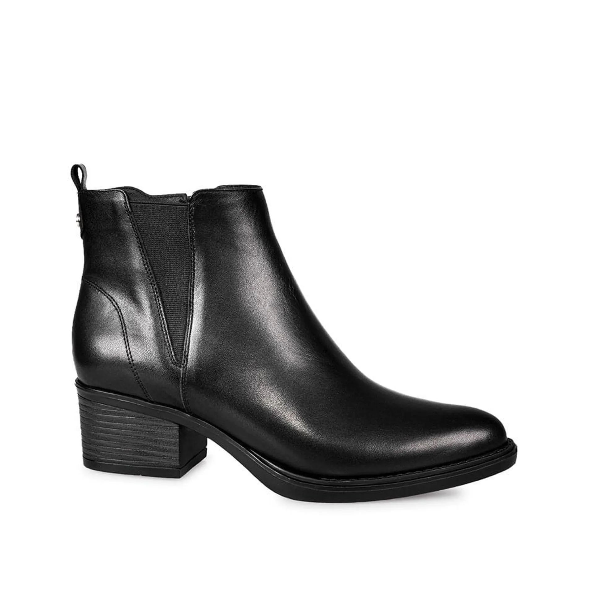 Botin Chelsea Casual FER-2435 Negro Viale Cuero