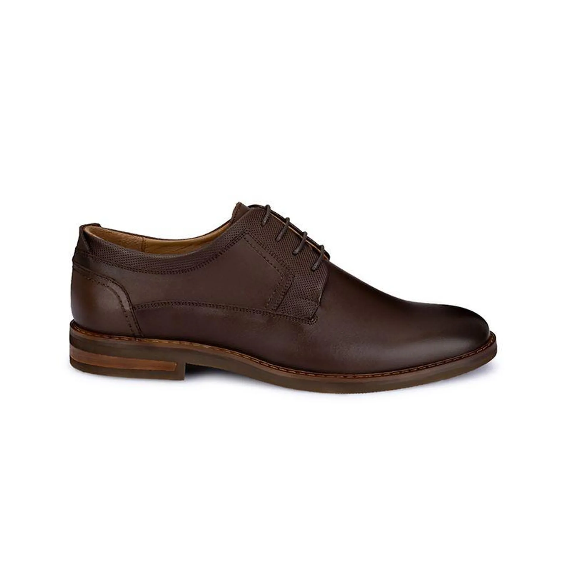 Zapato Derby Casual ESTEFANO-183 Africano Viale Homme Cuero