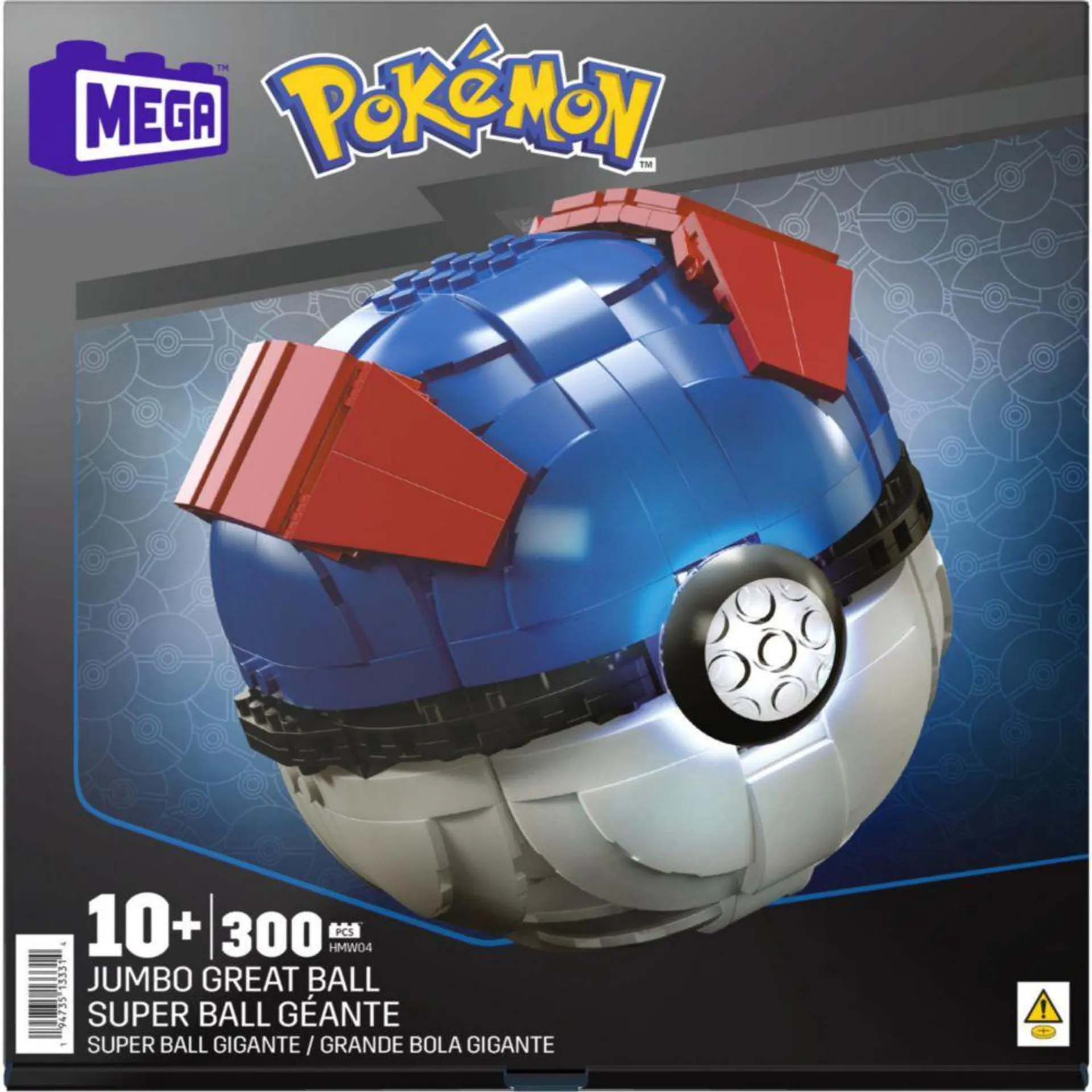 Set De Construccion Mega Pokemon Pokebola Gigante