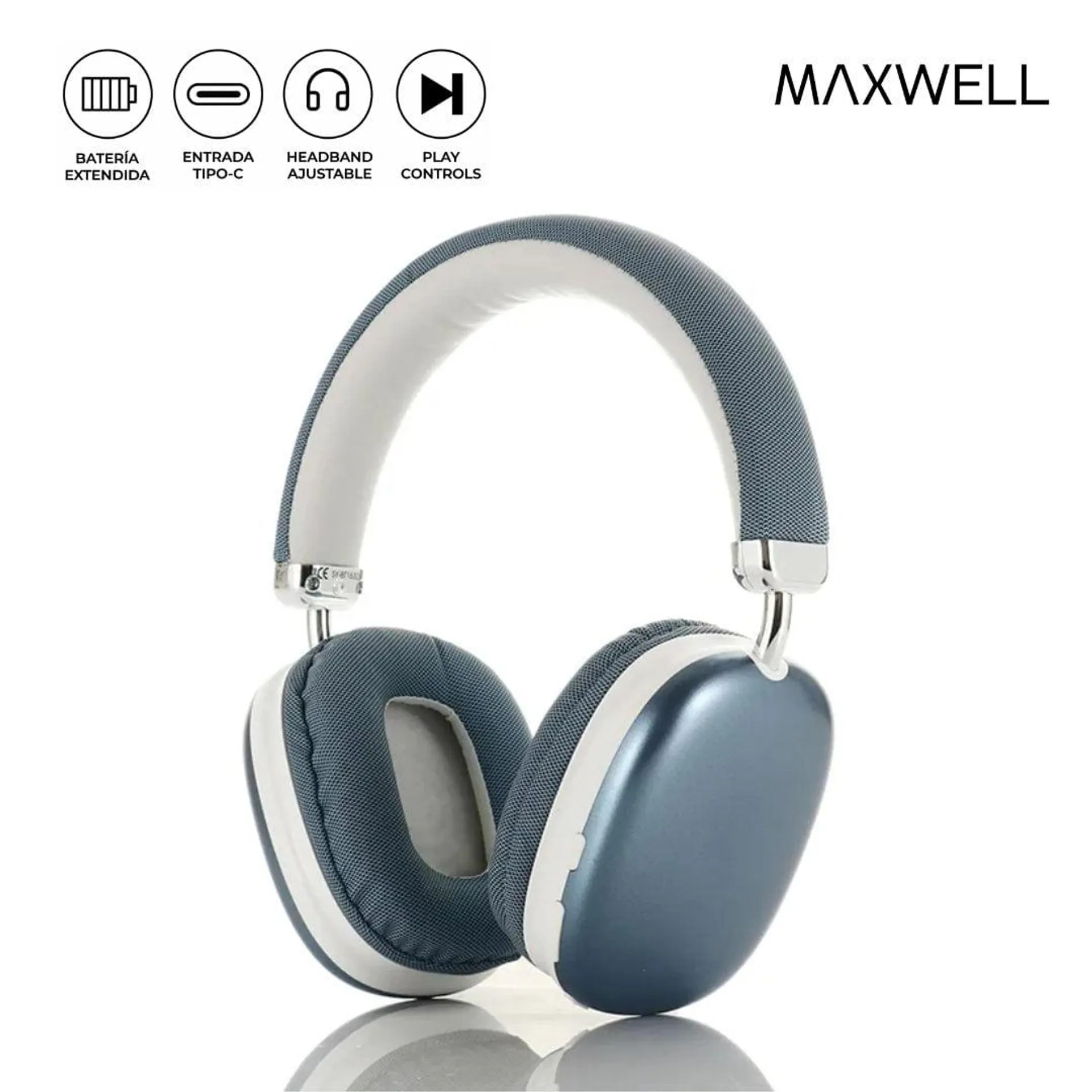 MAXWELL HEADSET BLUETOOTH - MHPRO1000-BL