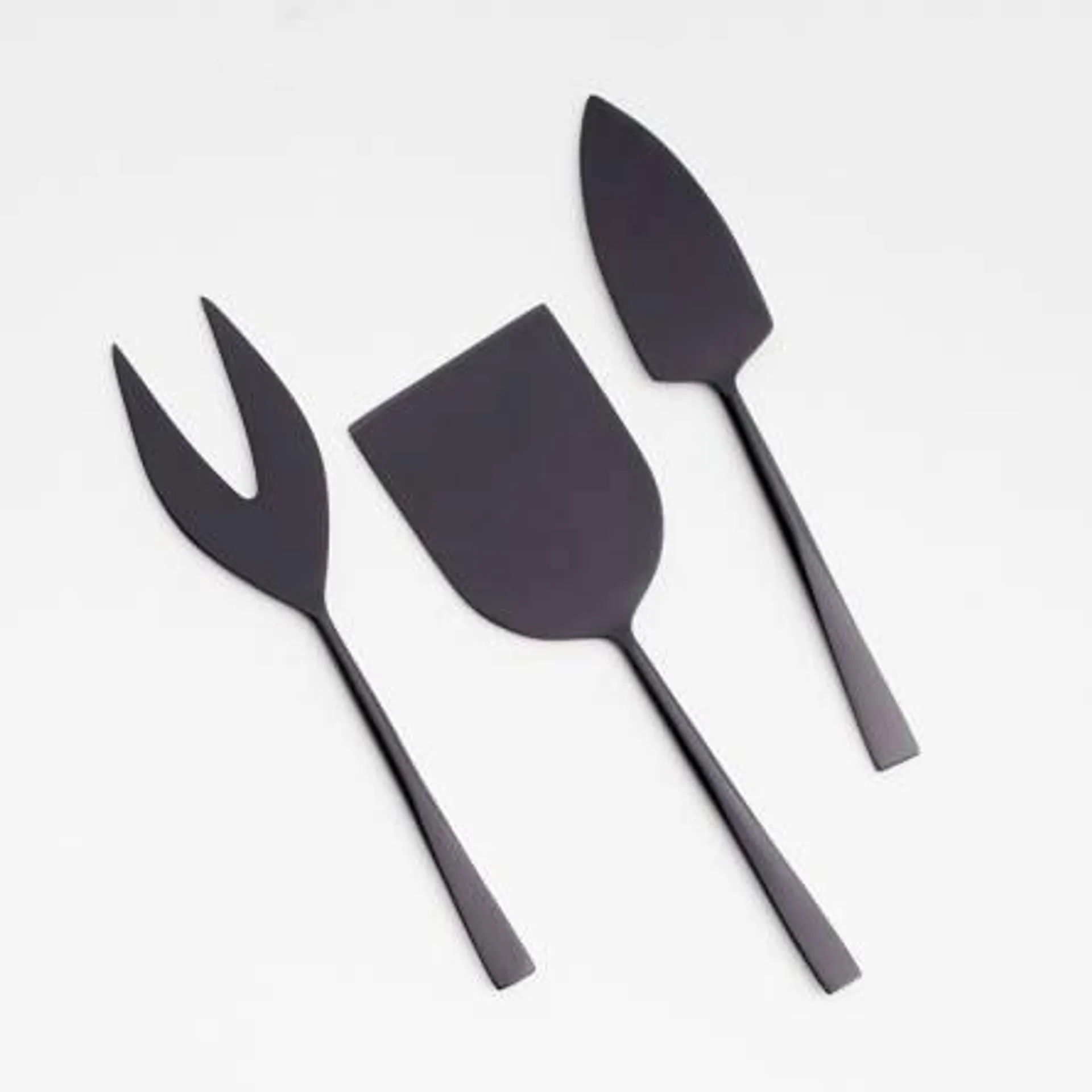 Set de 3 Cuchillos para Queso Black