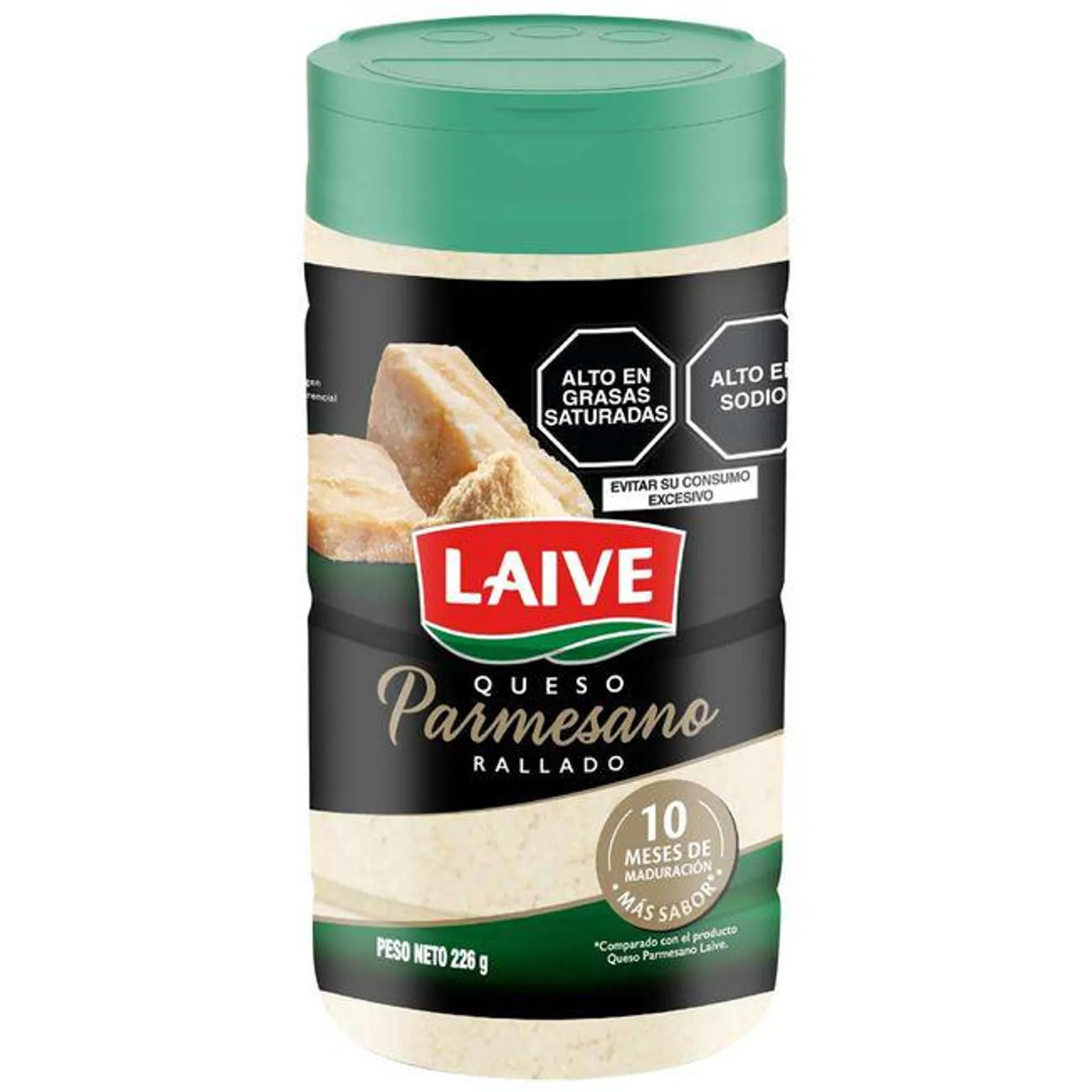 Queso Parmesano Rallado LAIVE Frasco 226g