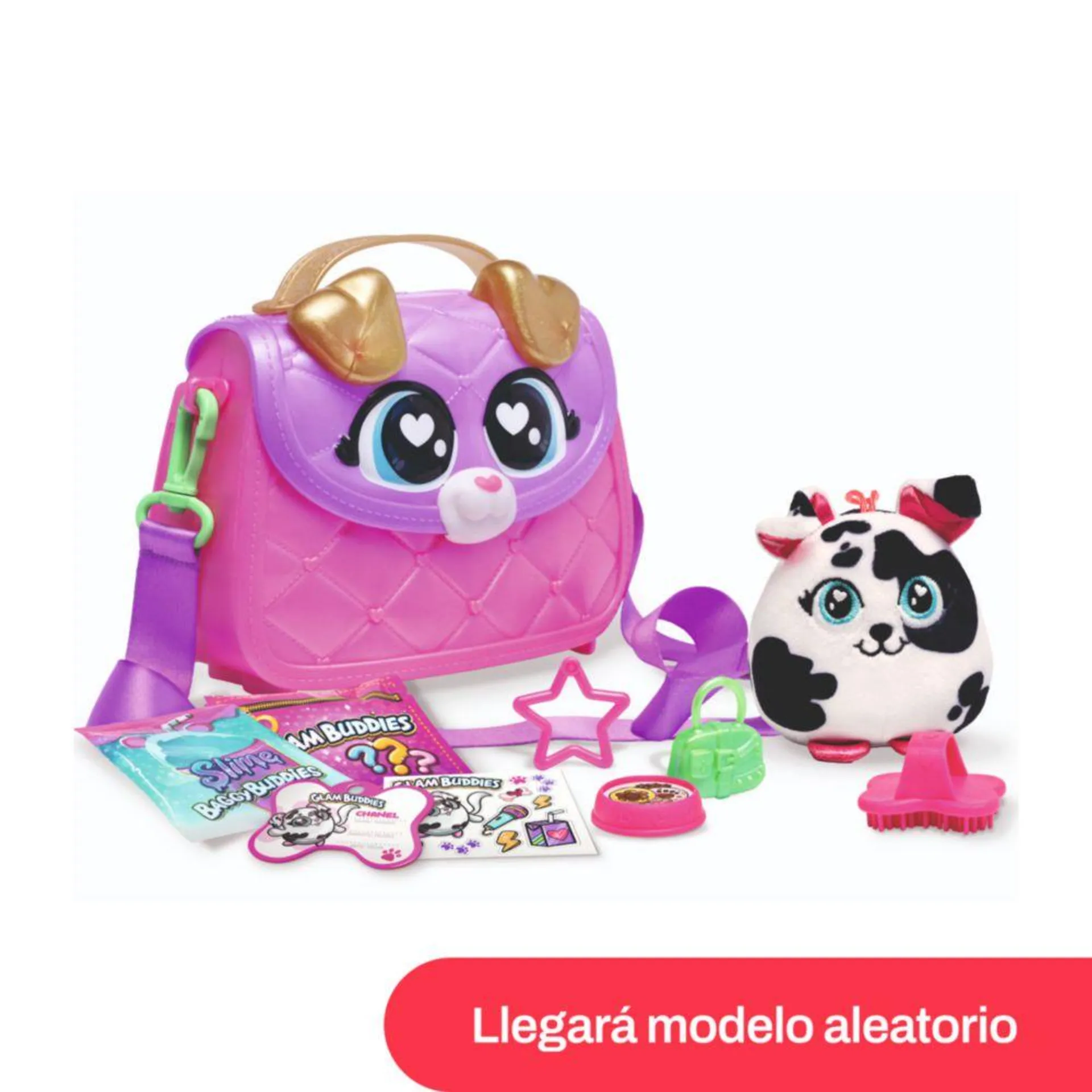 Bolso Mascota Glam Buddies + Accs