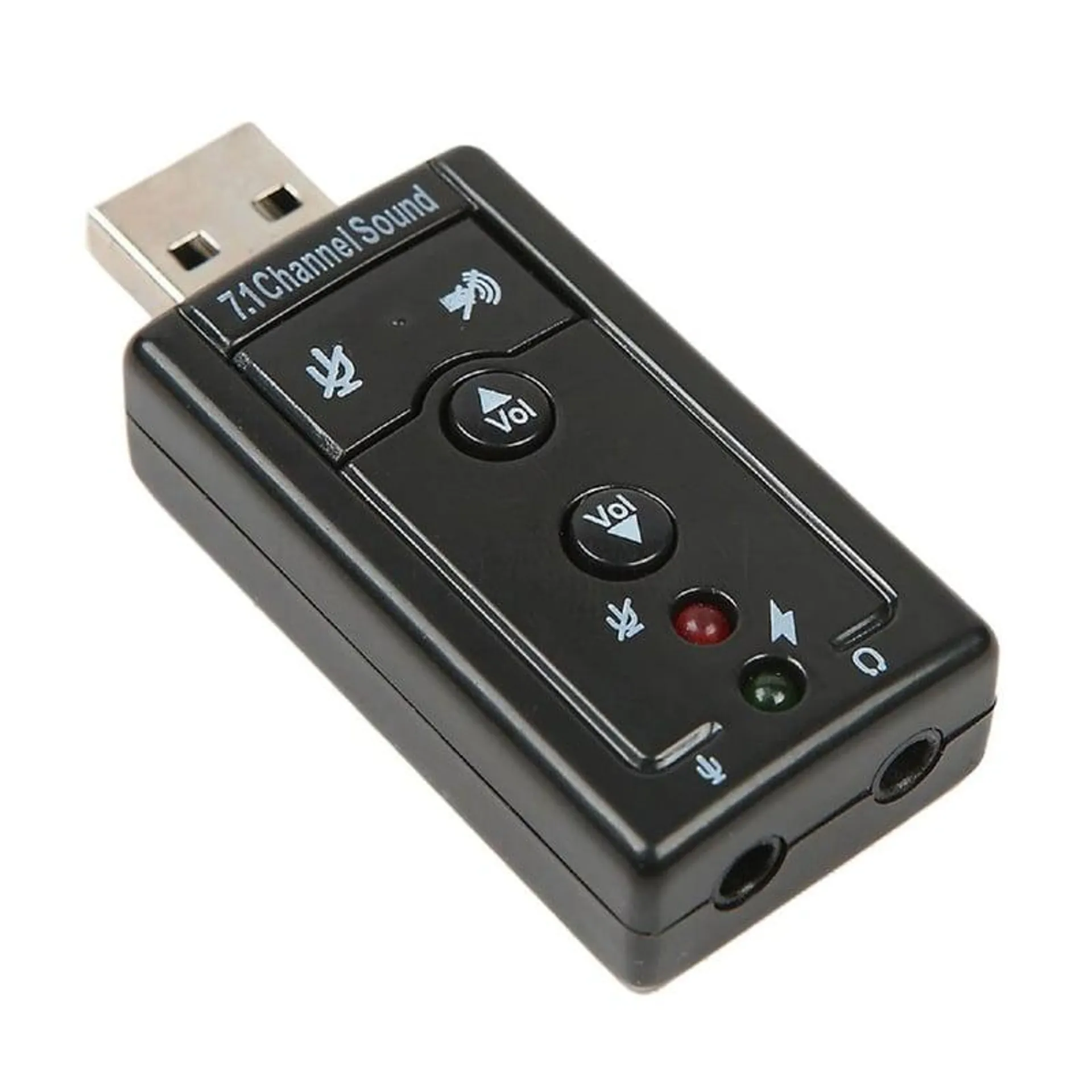 Tarjeta de sonido 7.1 USB audio 3d Micrófono Externo