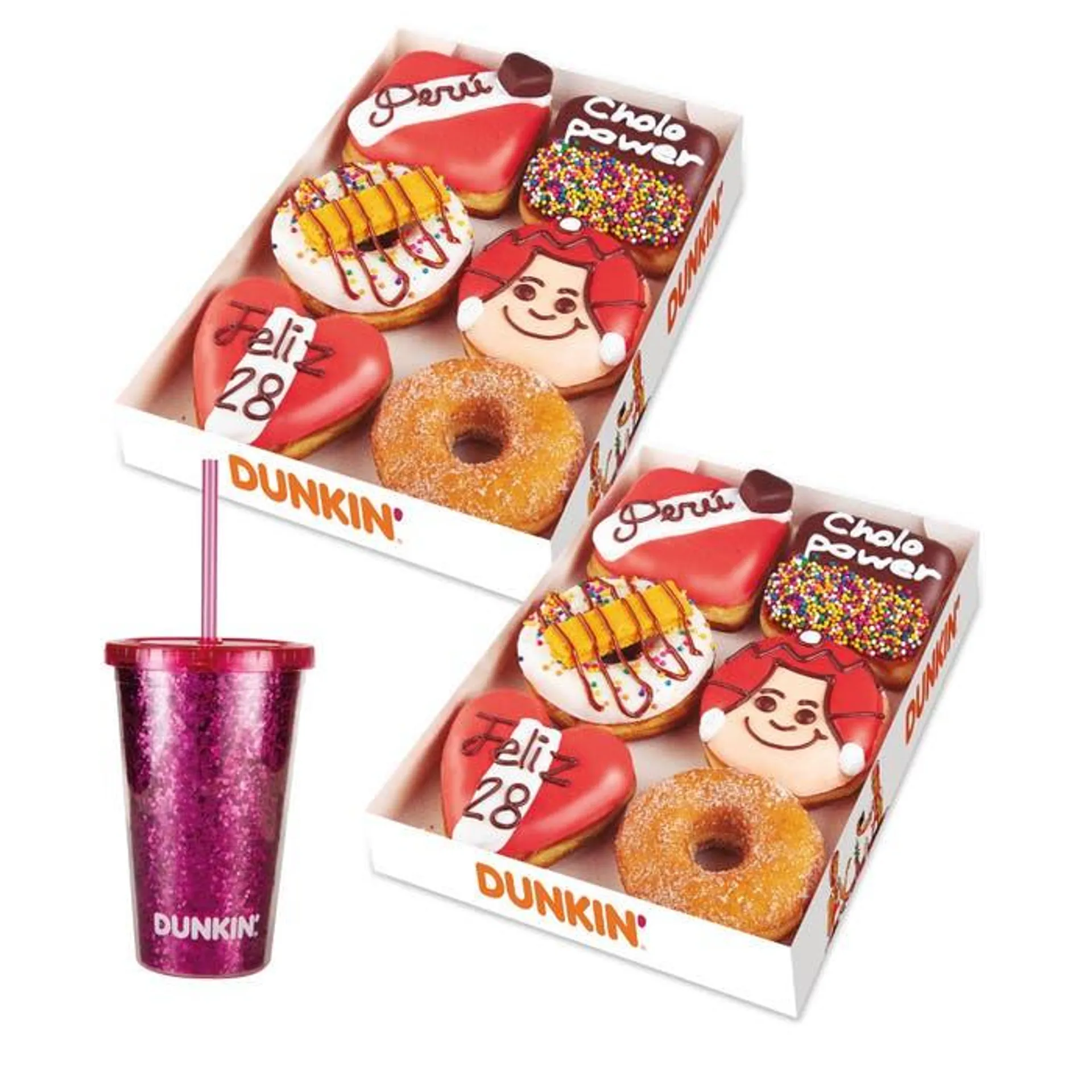 Donuts X12 Premium Fiestas Patrias + Merch