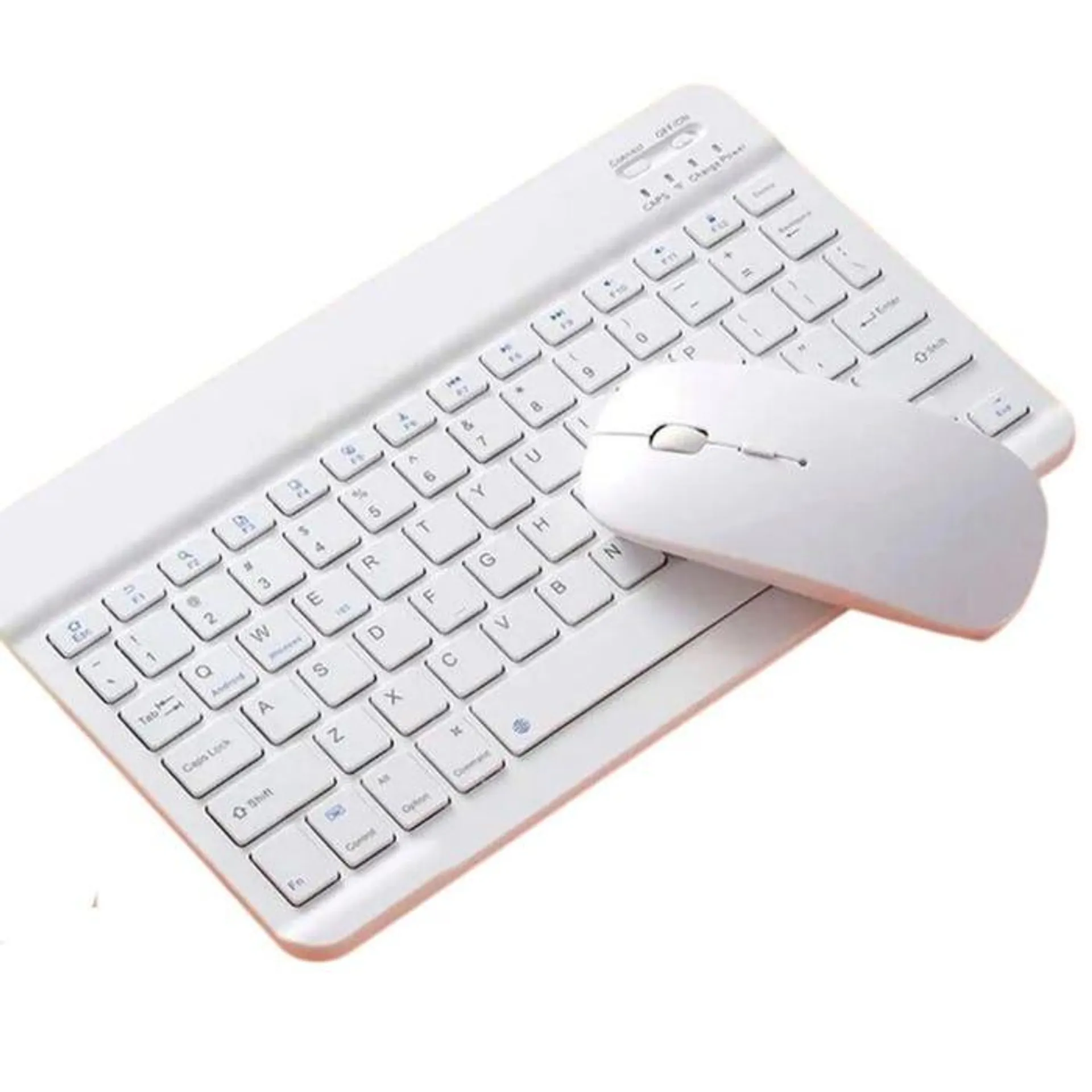 Teclado OEM + Mouse Inalámbrico Blanco