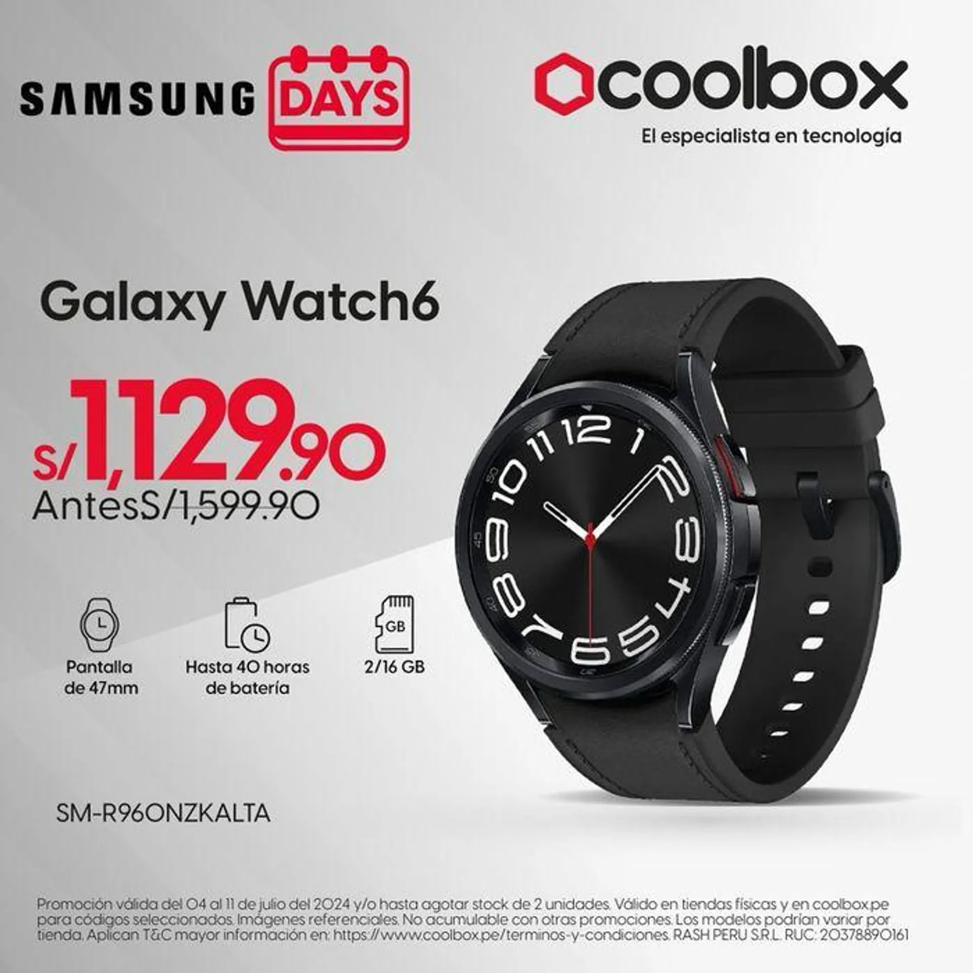 Catalogo de Samsung Days  9 de julio al 11 de julio 2024 - Pag 13