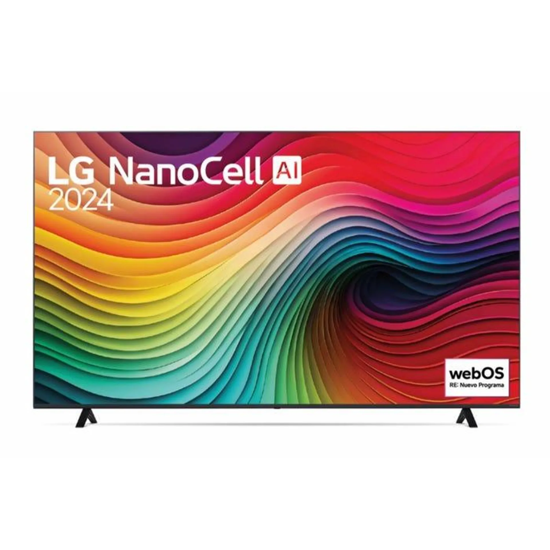 TV LG 75" NanoCell 4K ThinQ AI WebOS 24 75NANO80TSA 2024