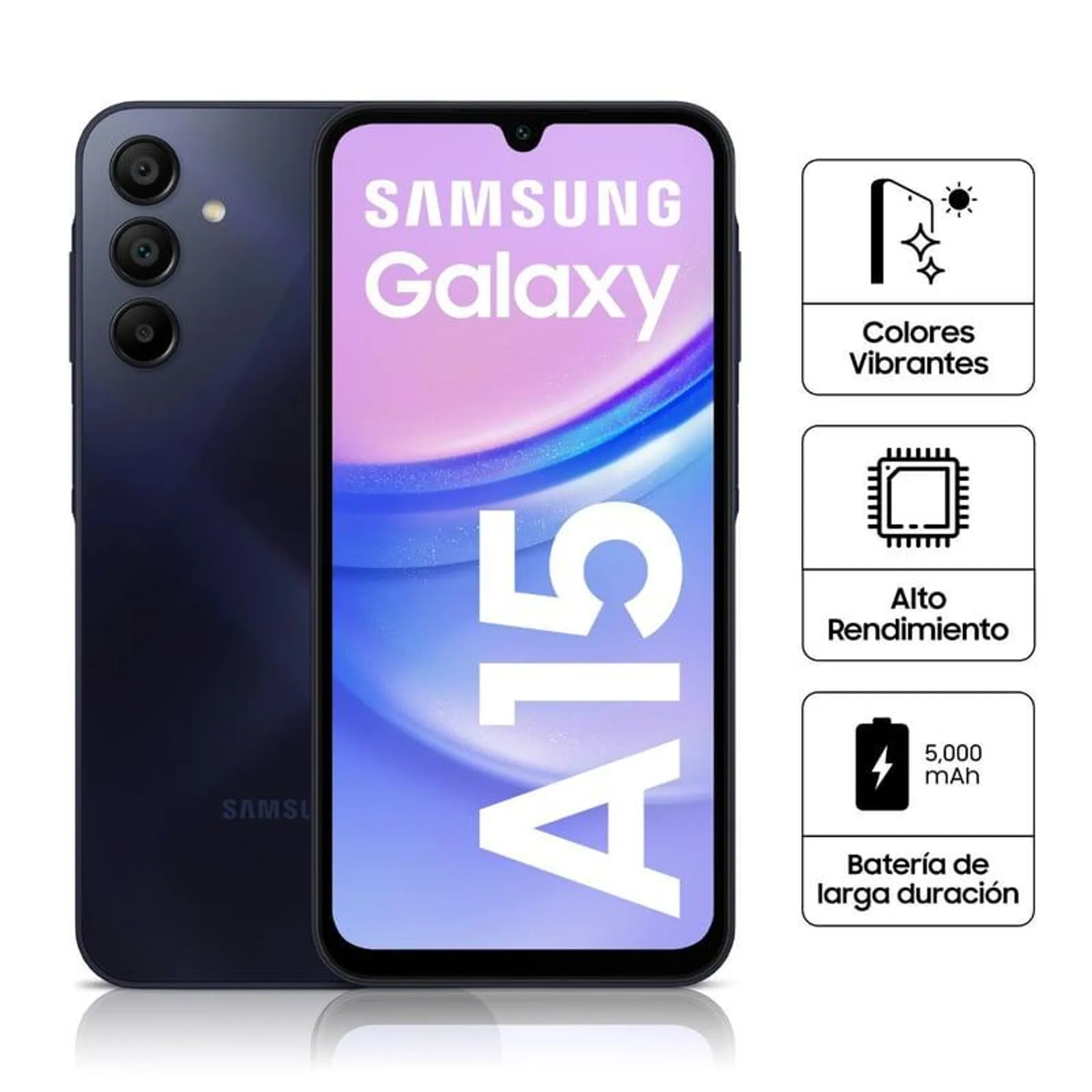 Smartphone Galaxy A15 8Gb 256Gb Black