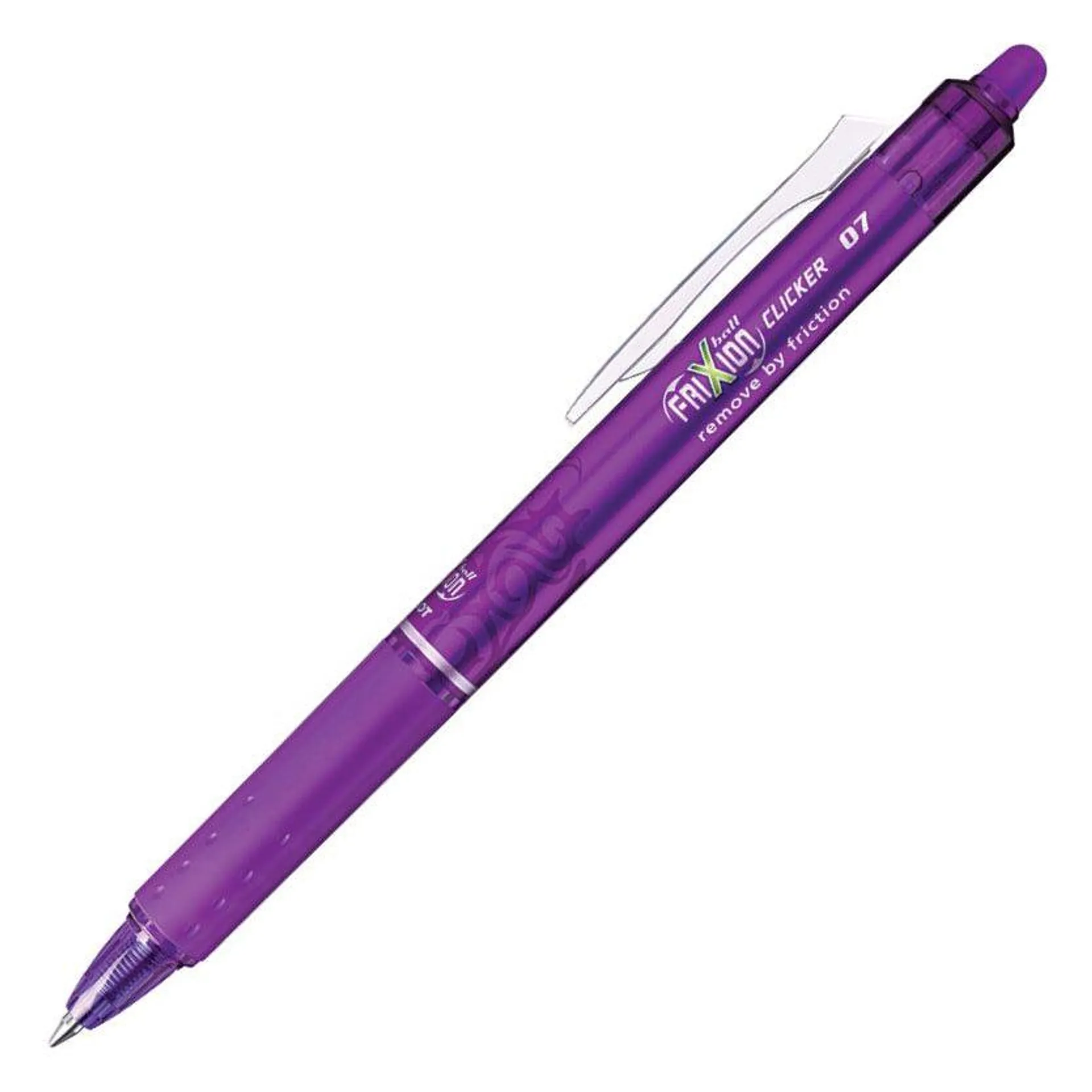 Bolígrafo Pilot Frixion Clicker (Blrt-Fr7) Borrable 0.7 mm. Violeta Blister