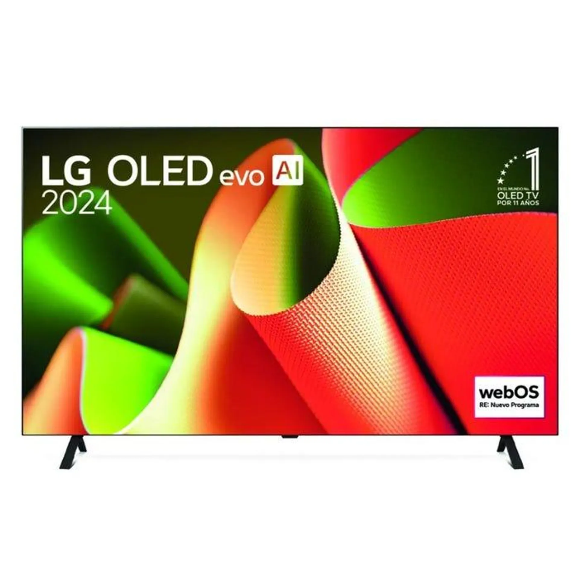 TV LG 65" OLED 4K Ultra HD Smart ThinQ AI OLED65B4PSA (2024)