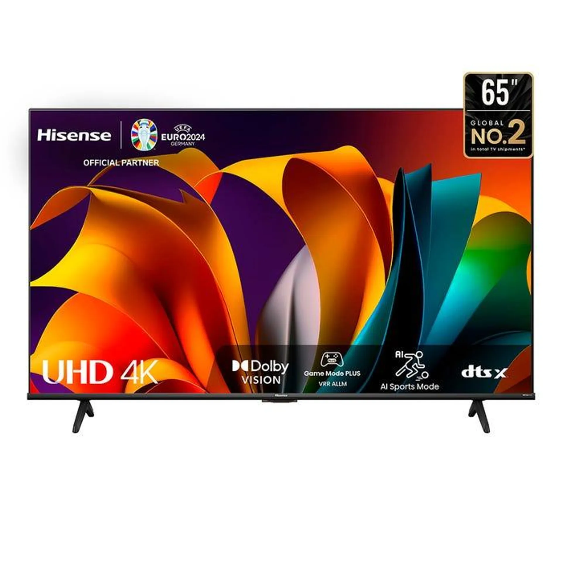 TV Hisense 65" VIDAA 4K Ultra HD Smart TV 65A6N