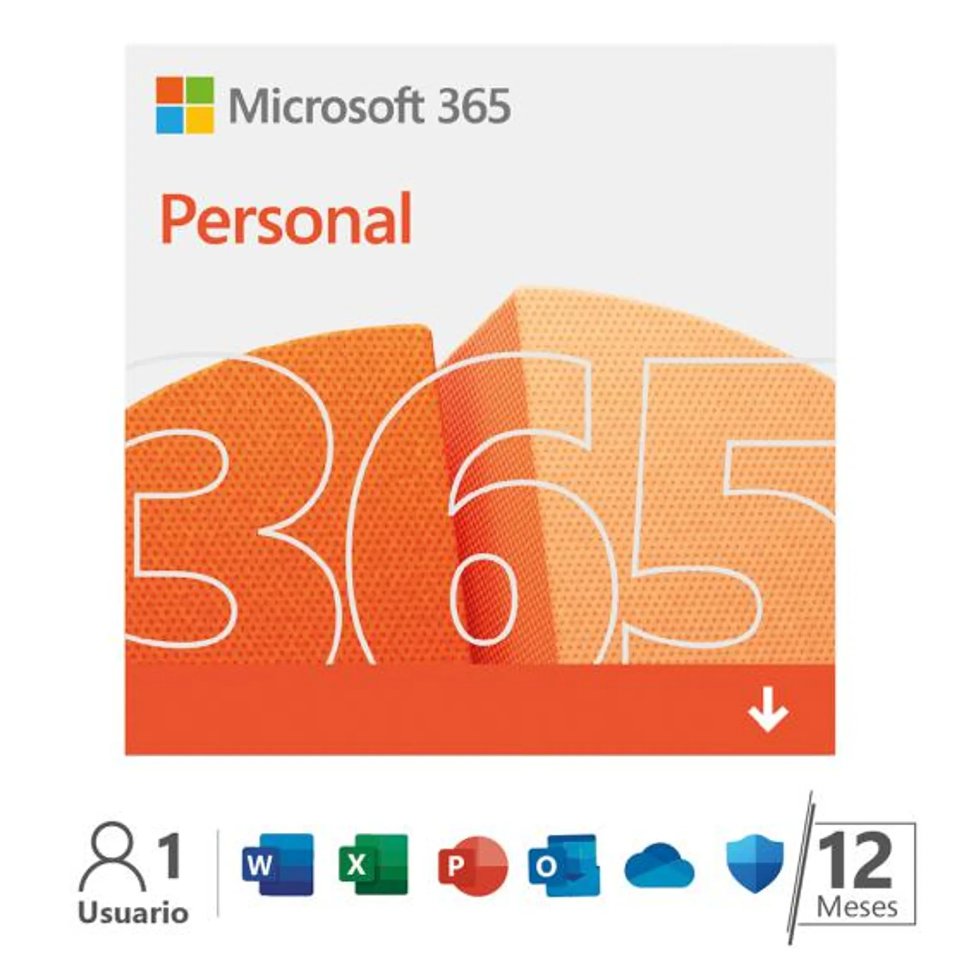 Microsoft 365 Personal (ESD) 2021 - 12 meses