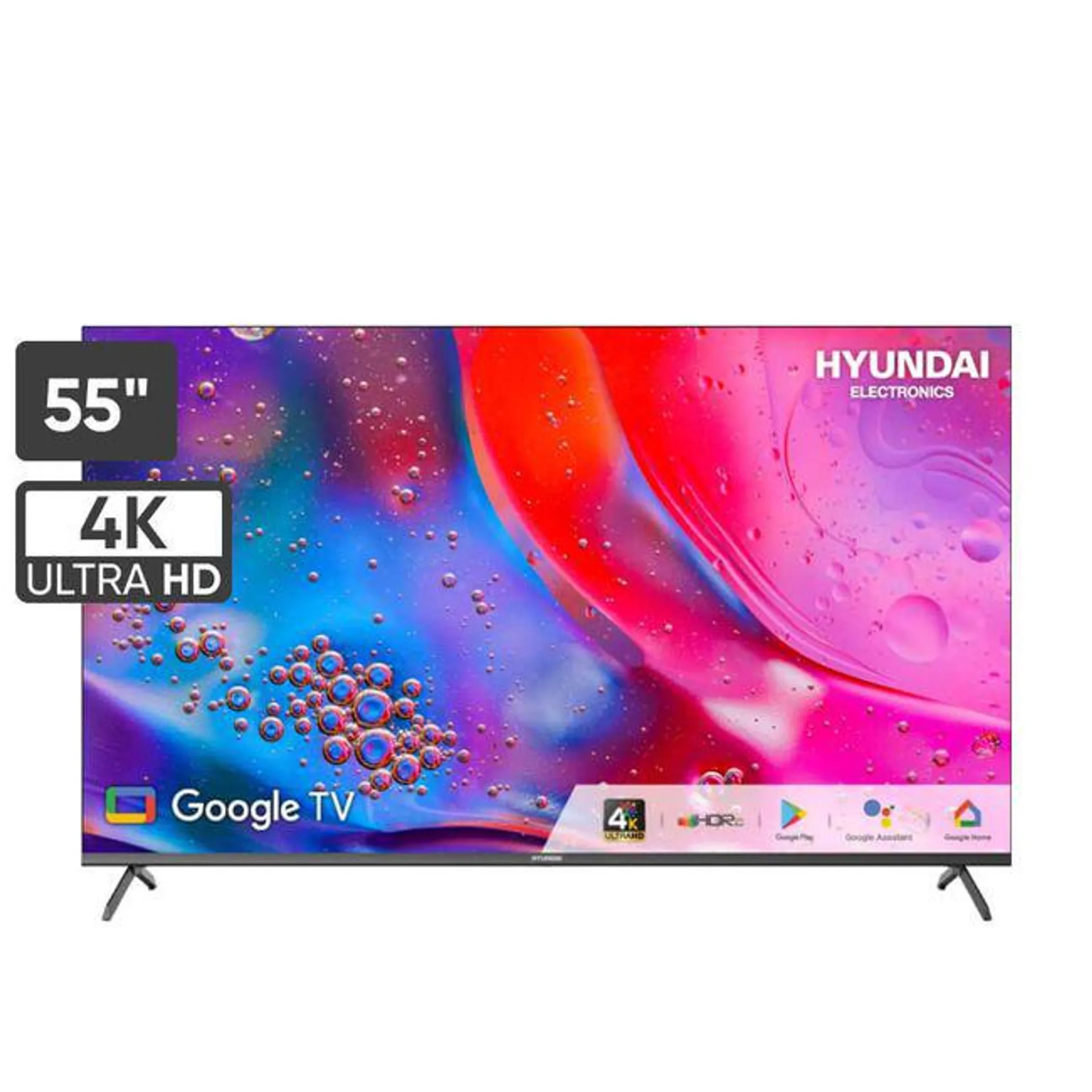 Televisor HYUNDAI LED 55" UHD 4K Smart Tv HYLED5524G4KM