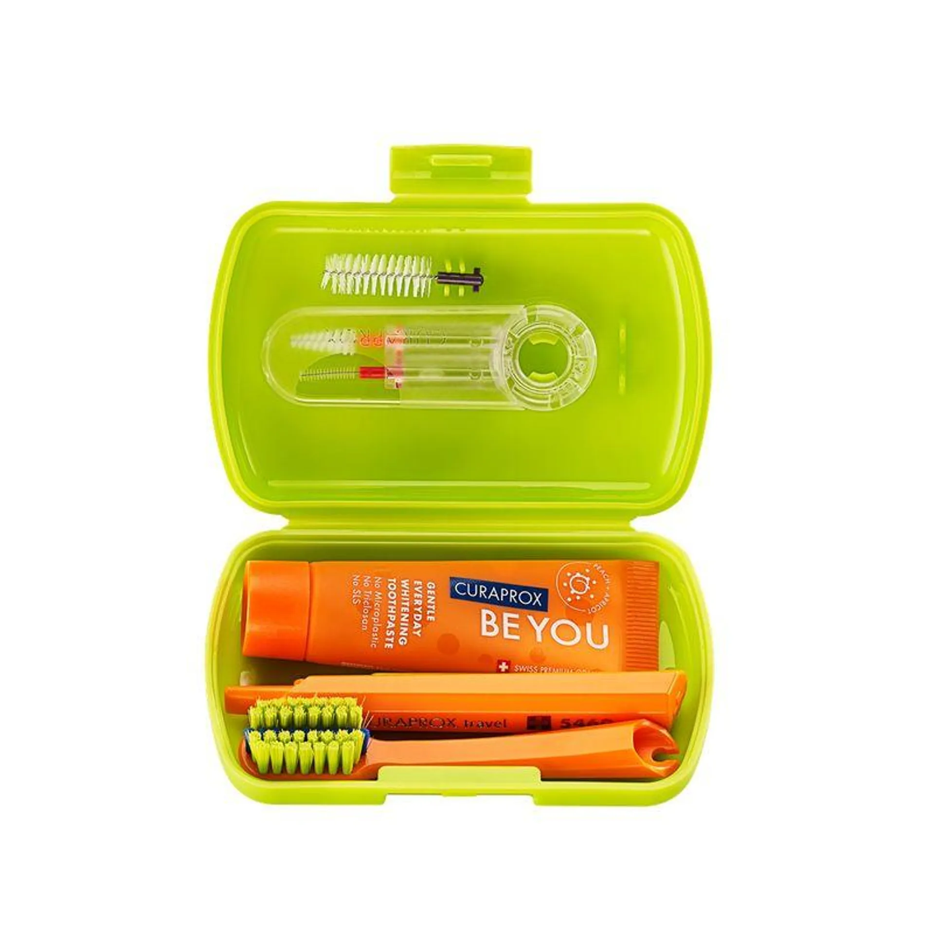 Curaprox Ortho Travel Set Color Verde