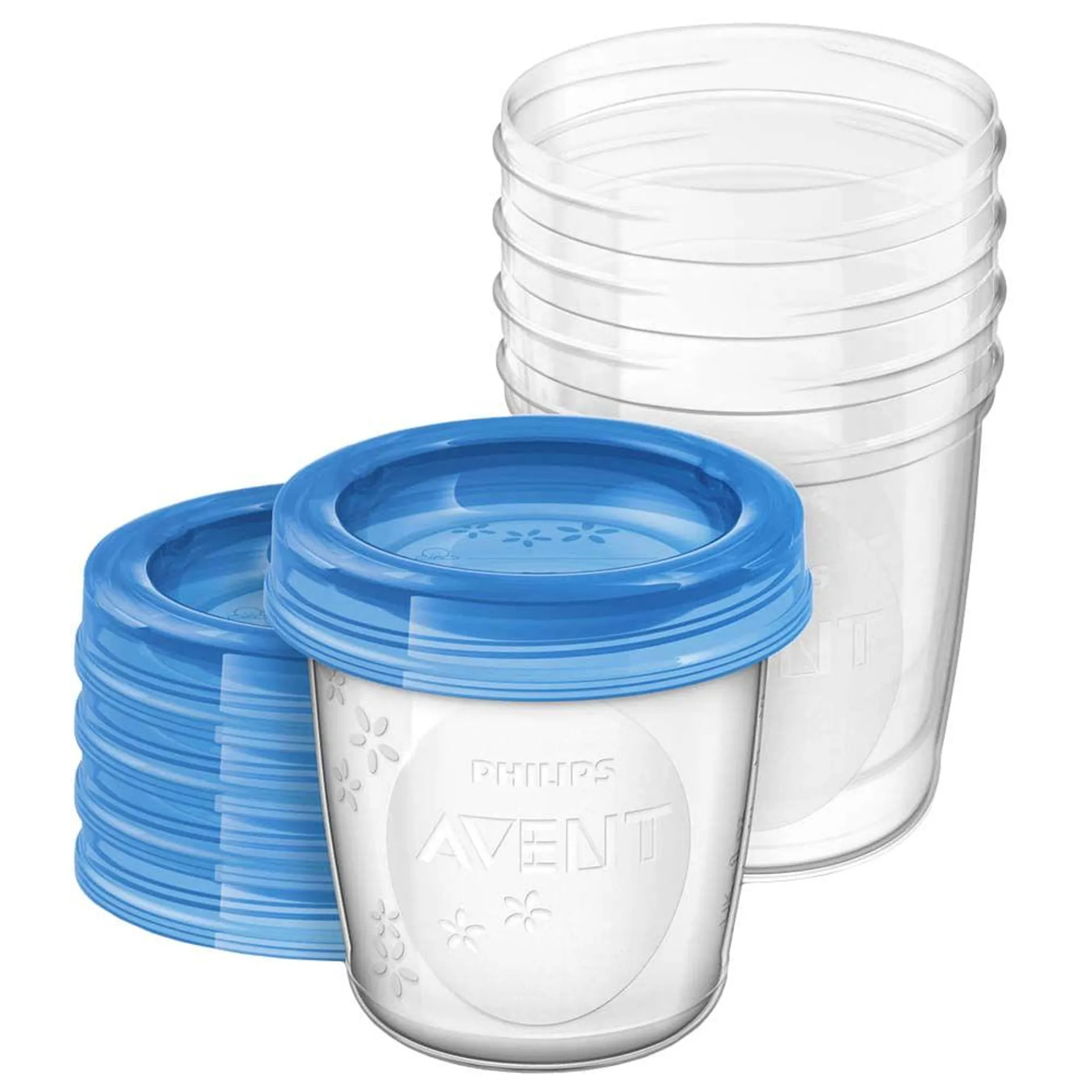 Recipiente Leche PHILIPS AVENT 180 ML X 5 Pcs