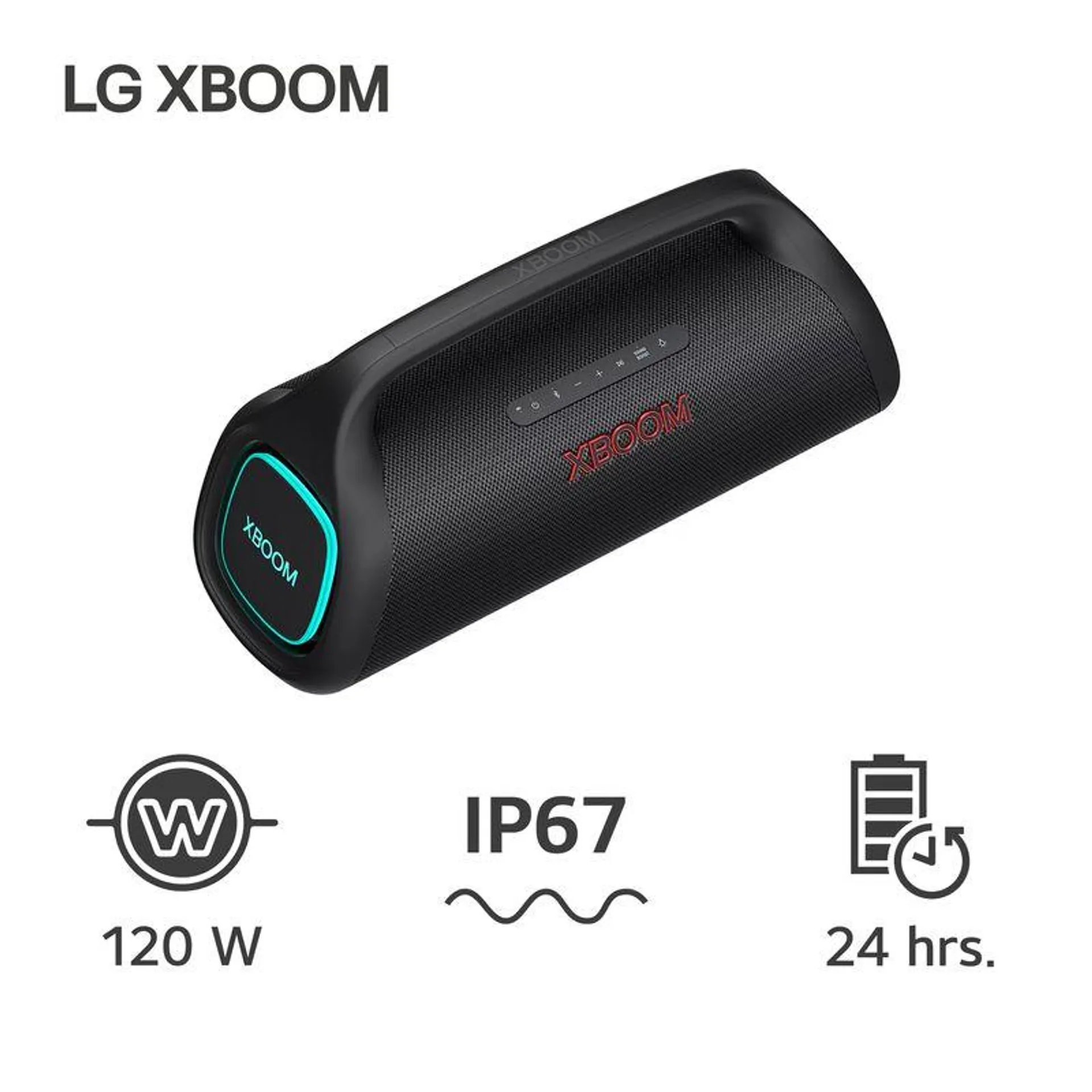 LG Parlante XBOOM Go XG9 120W Bluetooth IP67