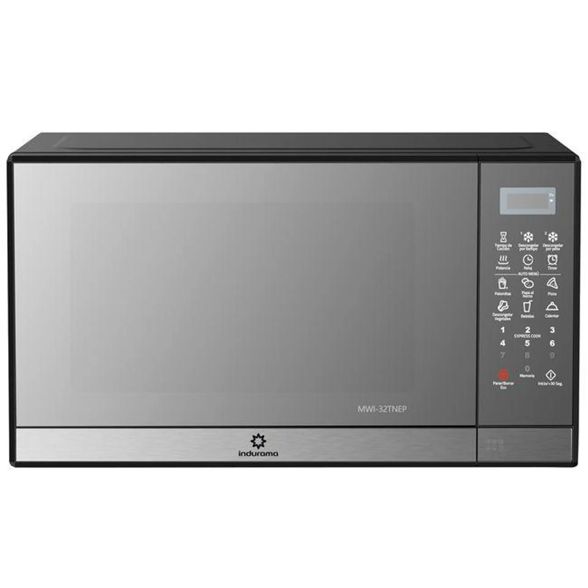 Horno Microondas INDURAMA 32L MWI-32TNEP Negro