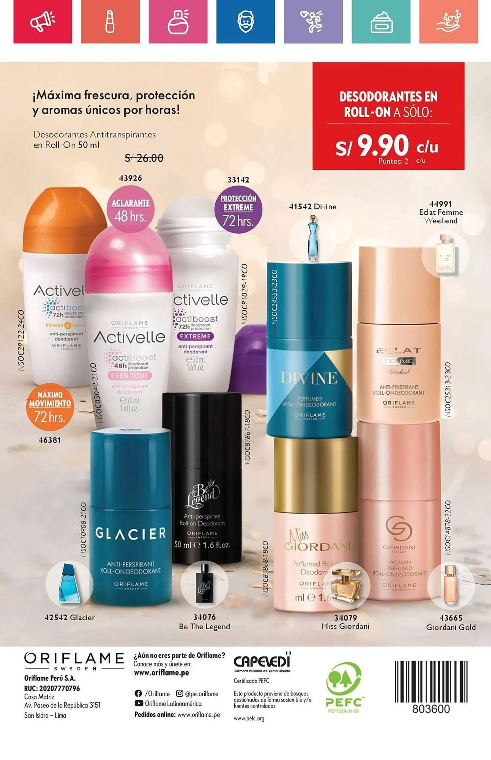 Catalogo de Catálogo Oriflame 11 de noviembre al 29 de noviembre 2024 - Pag 132