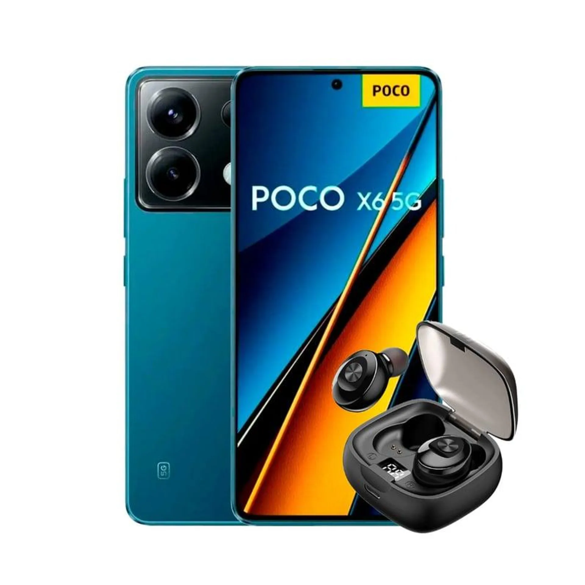 Xiaomi Poco X6 5G 256gb 8gb Ram Dual Sim AZUL + AUDIFONO