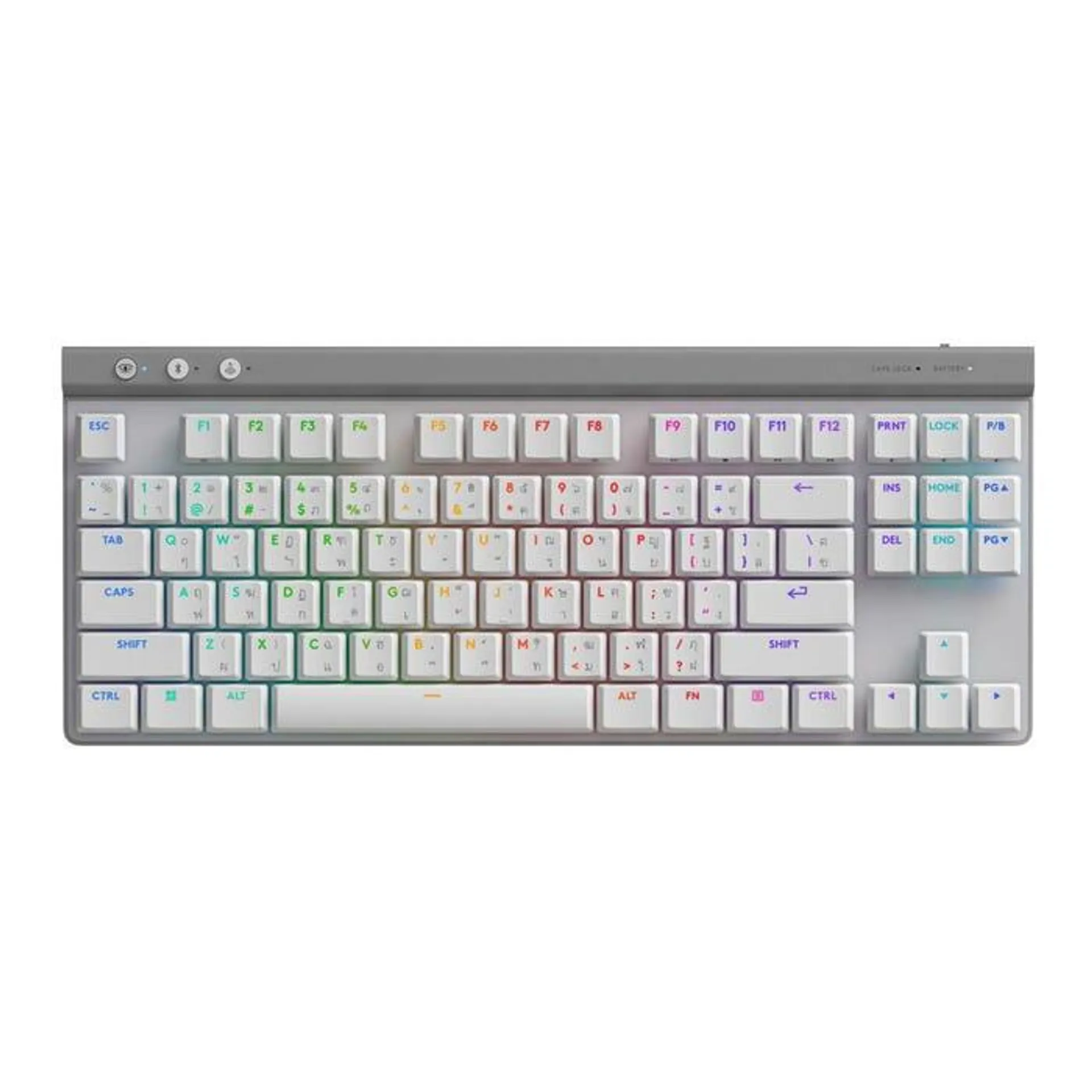 Teclado Logitech G515 TKL Lightspeed BT Lightsync RGB Blanco