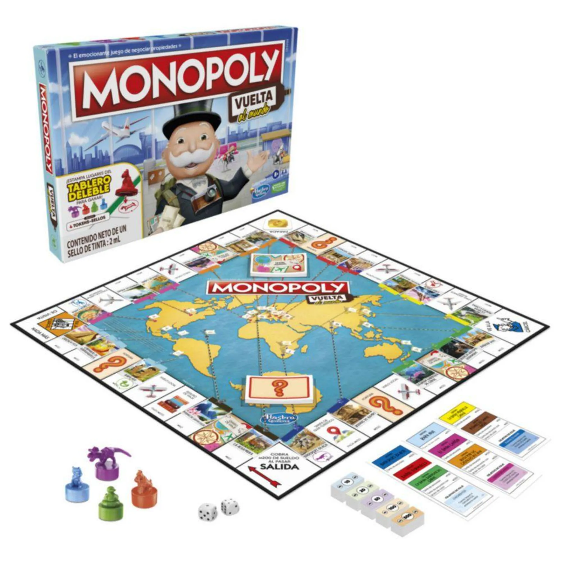 Juego De Mesa Monopoly World Tour