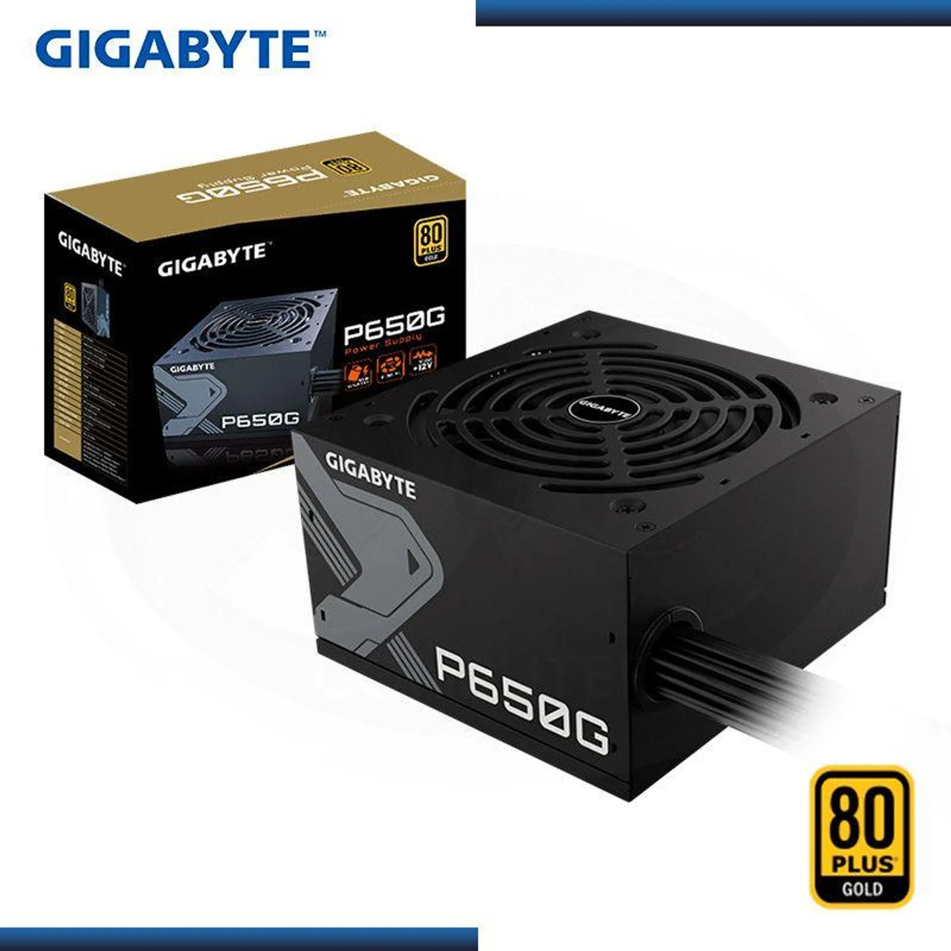 FUENTE GIGABYTE P650G 650W 80 PLUS GOLD