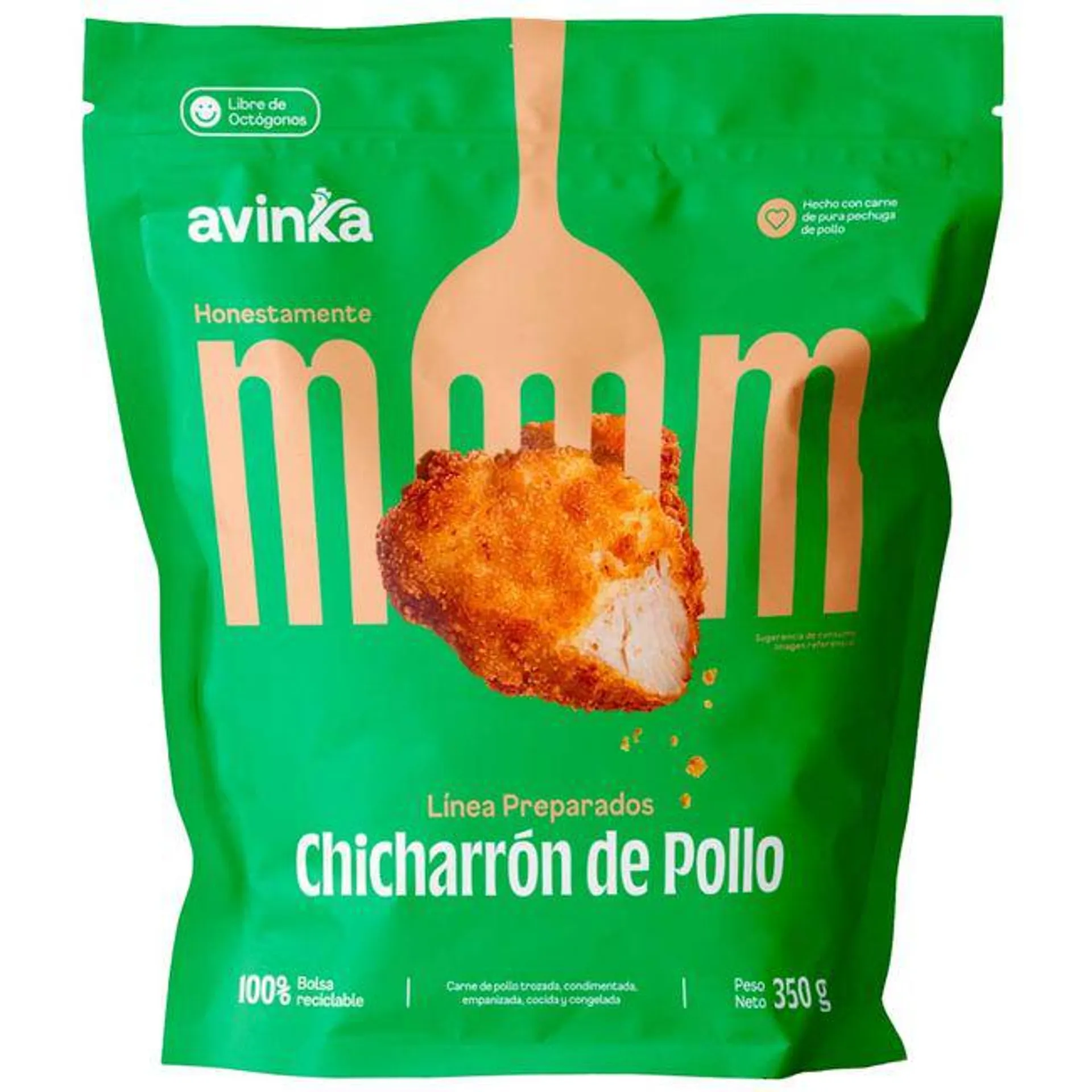 Chicharrón de Pollo AVINKA Bolsa 350g