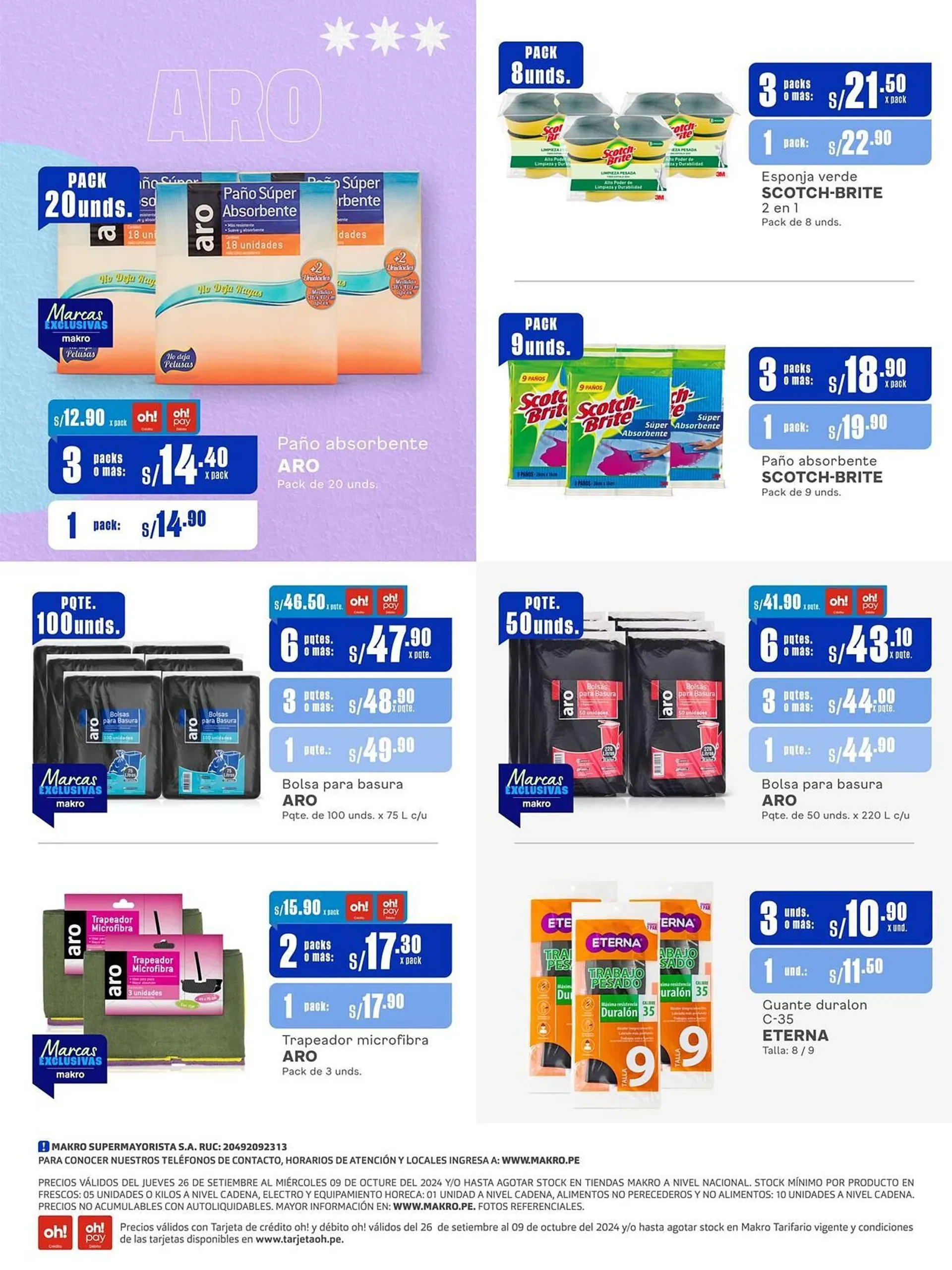 Catalogo de Catálogo Makro 26 de setiembre al 9 de octubre 2024 - Pag 8