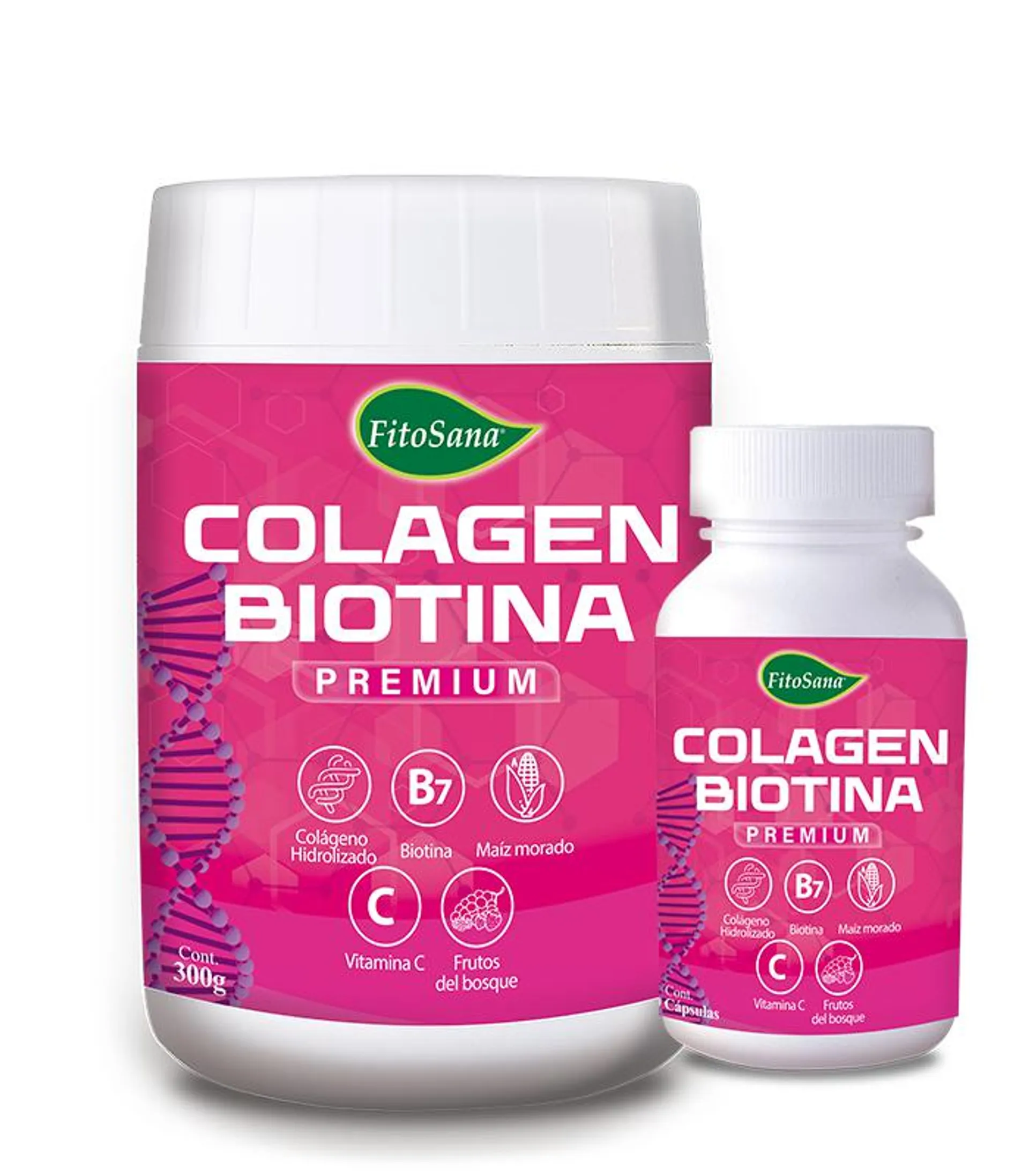 Pack Colagen Biotina – Batido 300gr + 100 Cápsulas