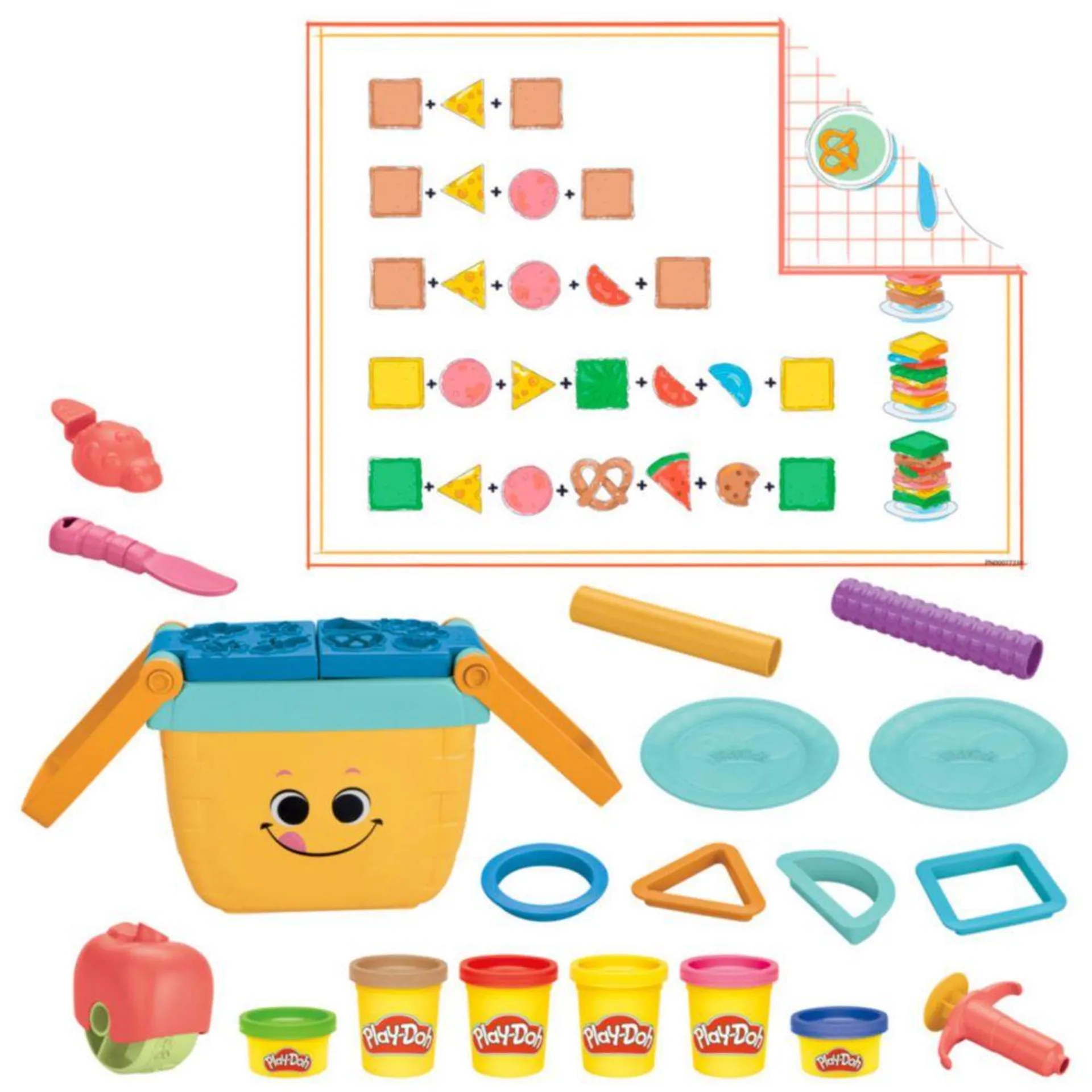 Set De Juego Playdoh Primeras Creaciones Para El Picnic