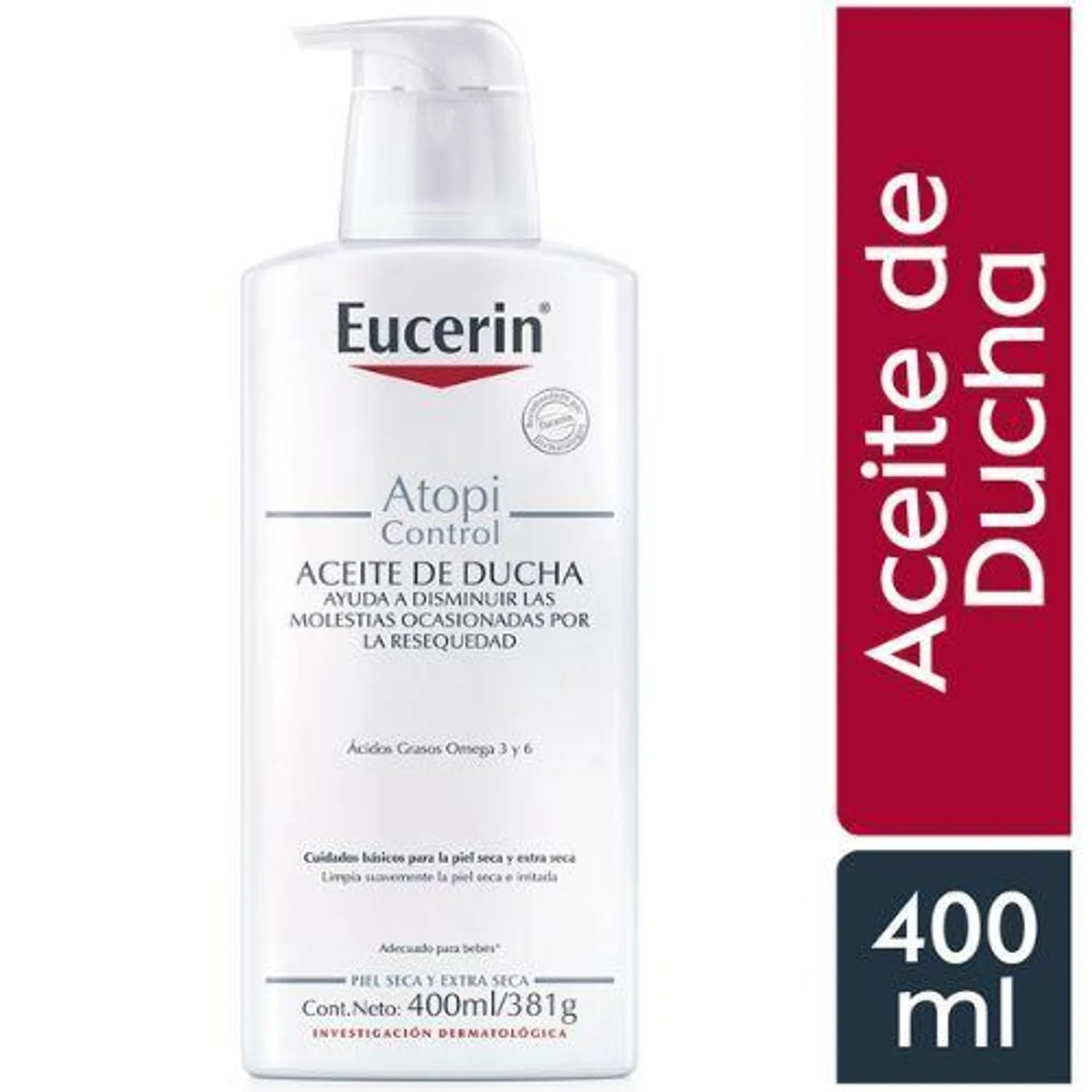 Eucerin Atopi Control Aceite De Ducha - Frasco 400 Ml