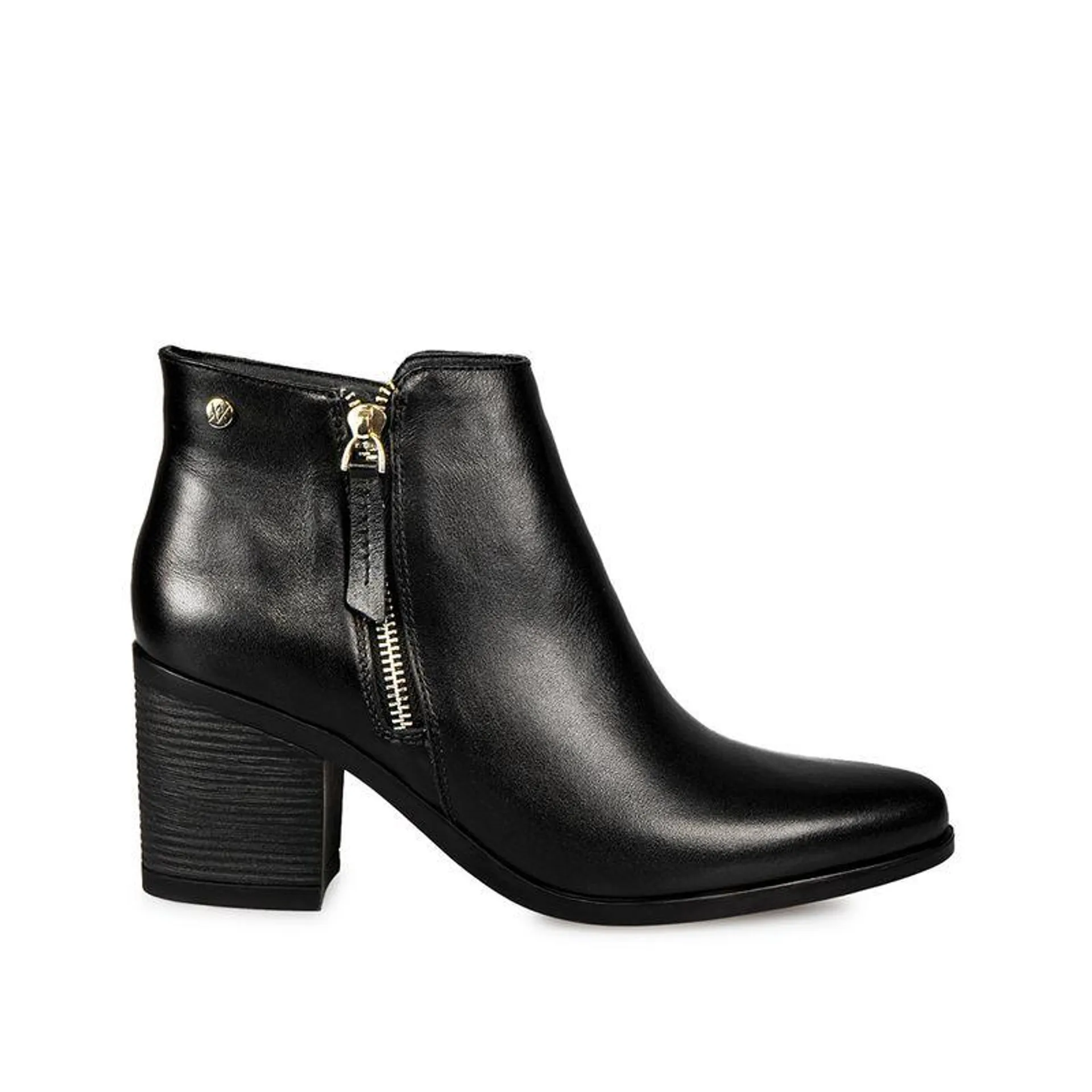 Botin Jodhpur Casual FER-2436 Negro Viale Cuero