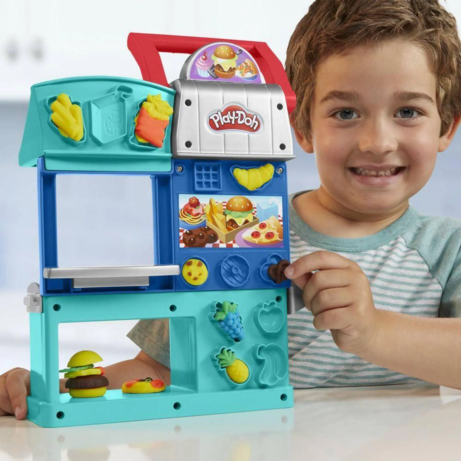 Set De Juego Playdoh Restaurante De Lujo Chef Ocupado