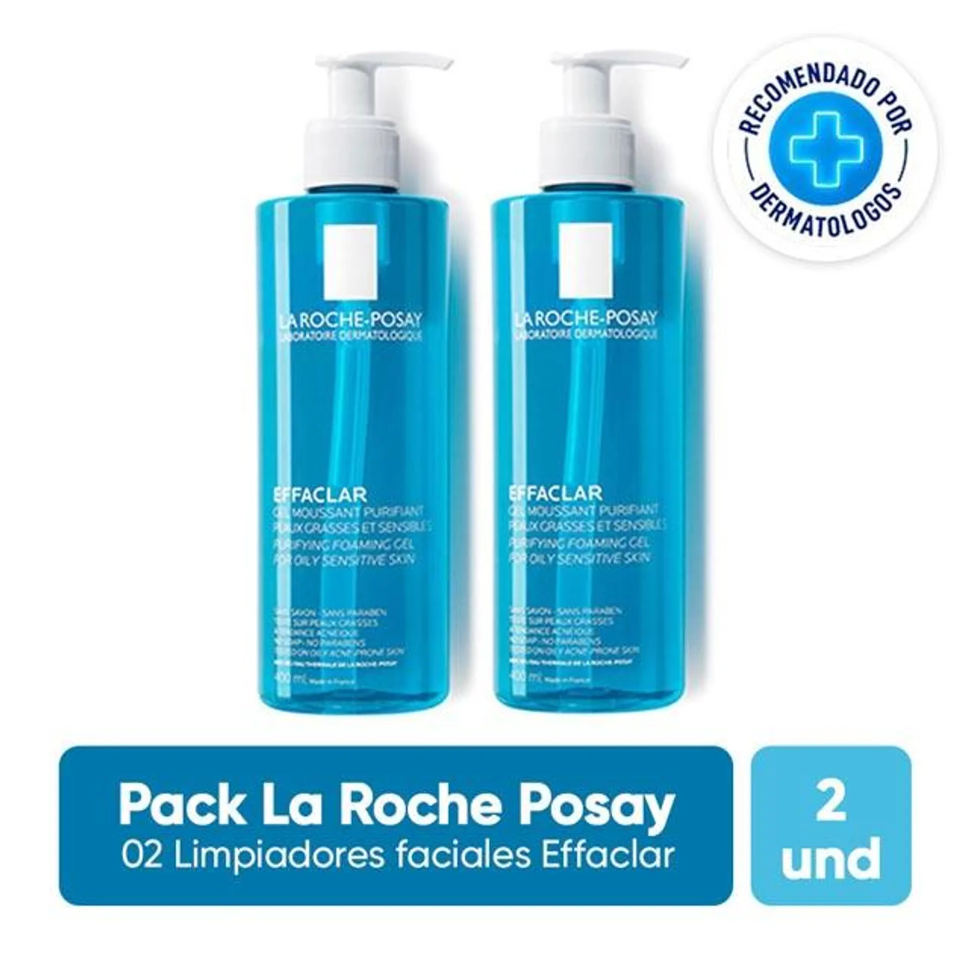 Limpiador Efflaclar La Roche Posay Piel Mixta a Grasa - Mifarma