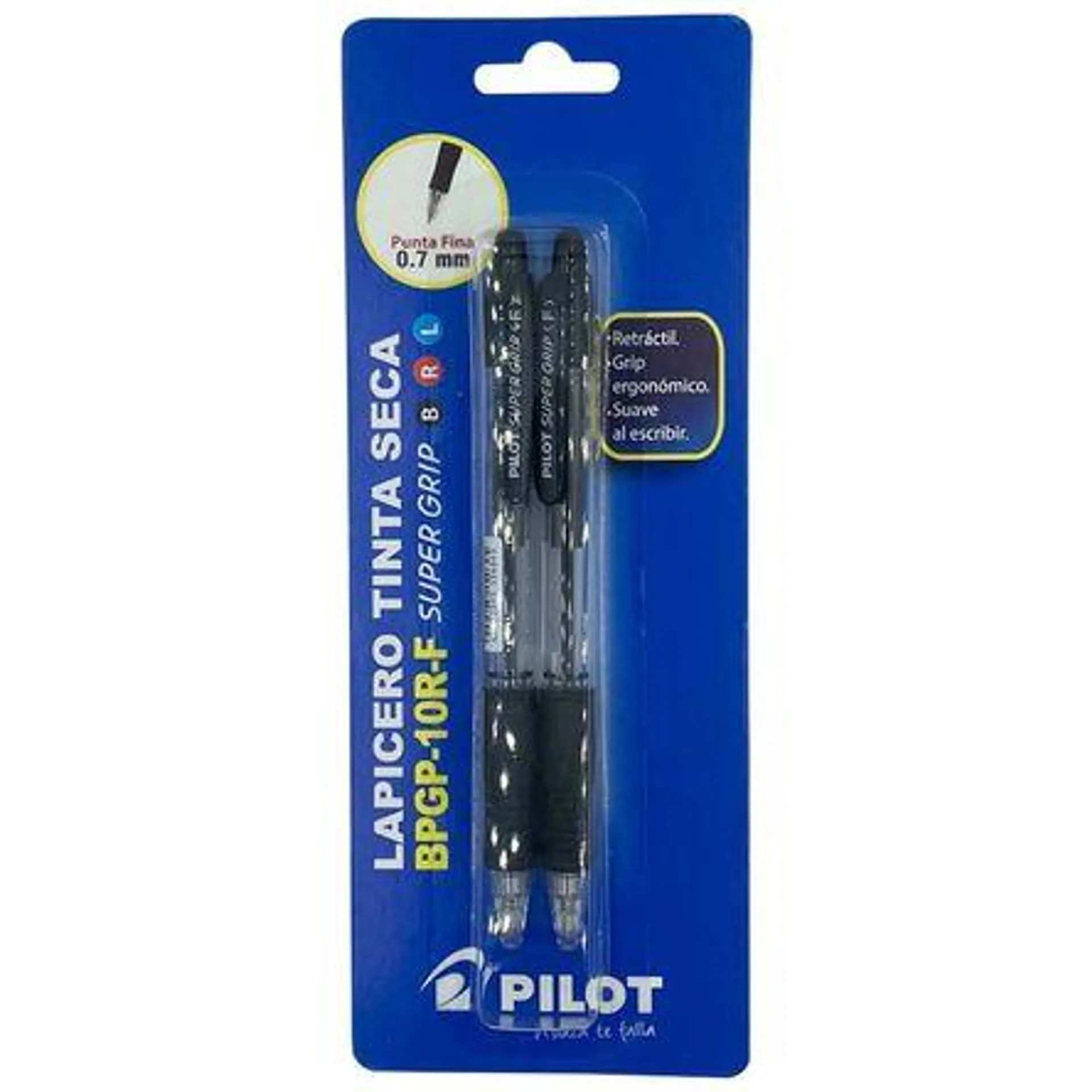 Bolígrafo PILOT BPGP-10R Negro