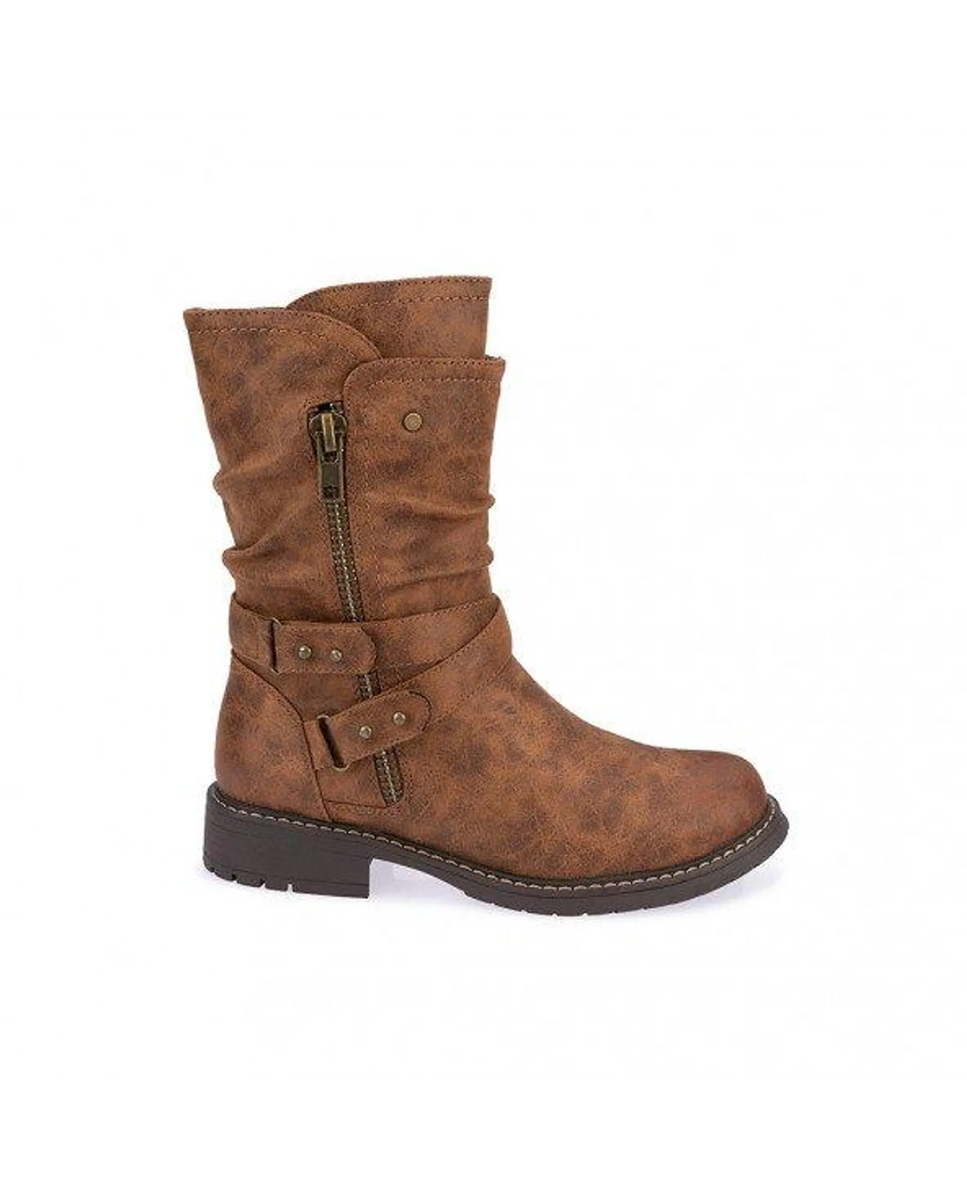 BOTA MEDIA DAVI-2310 MARRON