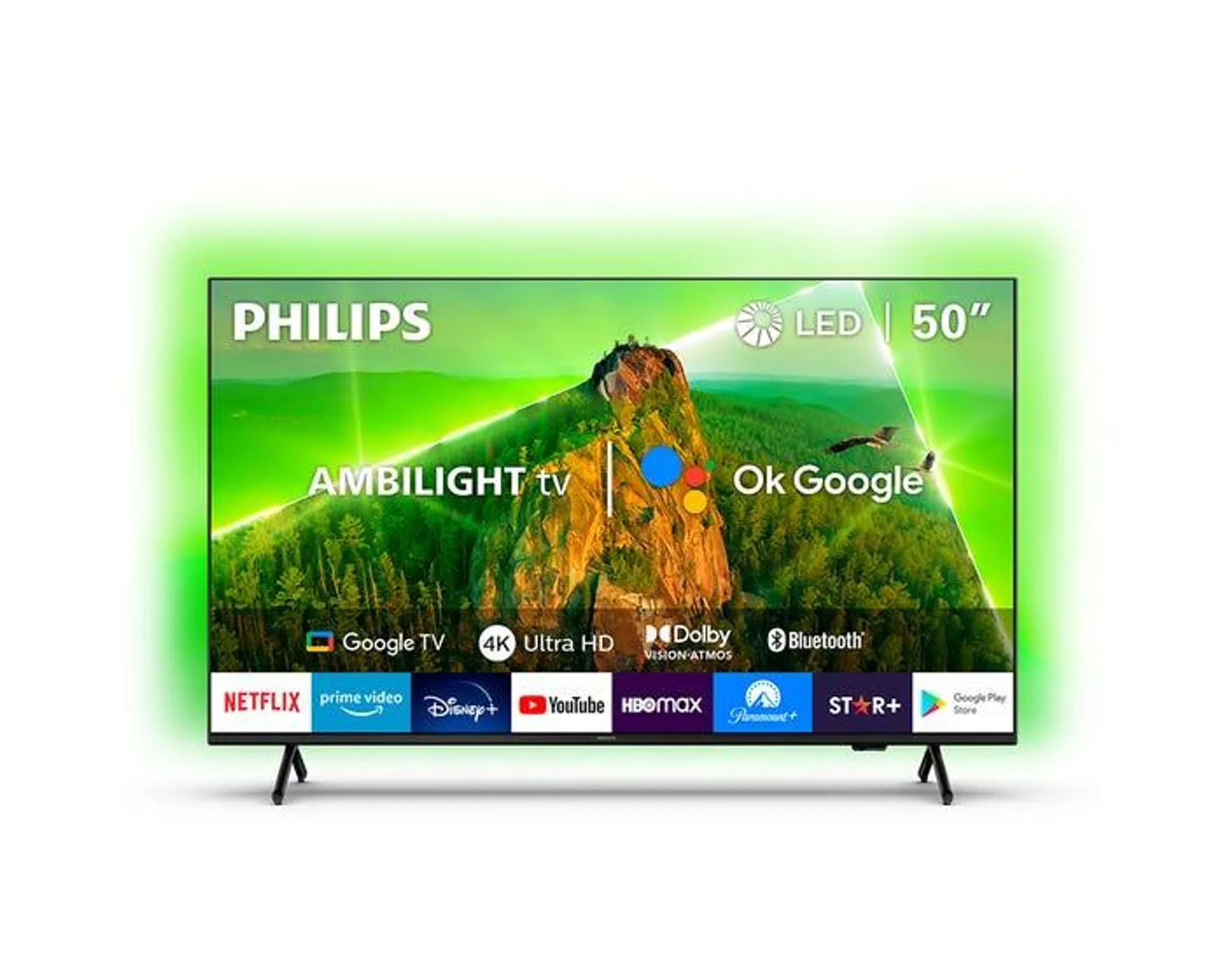 Televisor LED Philips 50” UHD 4K 50PUD7908 Ambilight TV