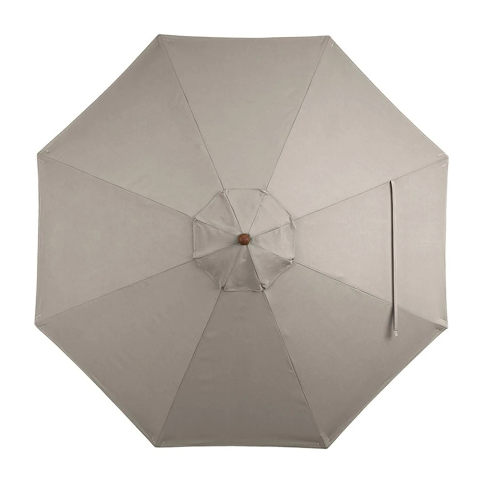 Lona para Sombrilla Redonda Sunbrella® de 274cm Gris Piedra