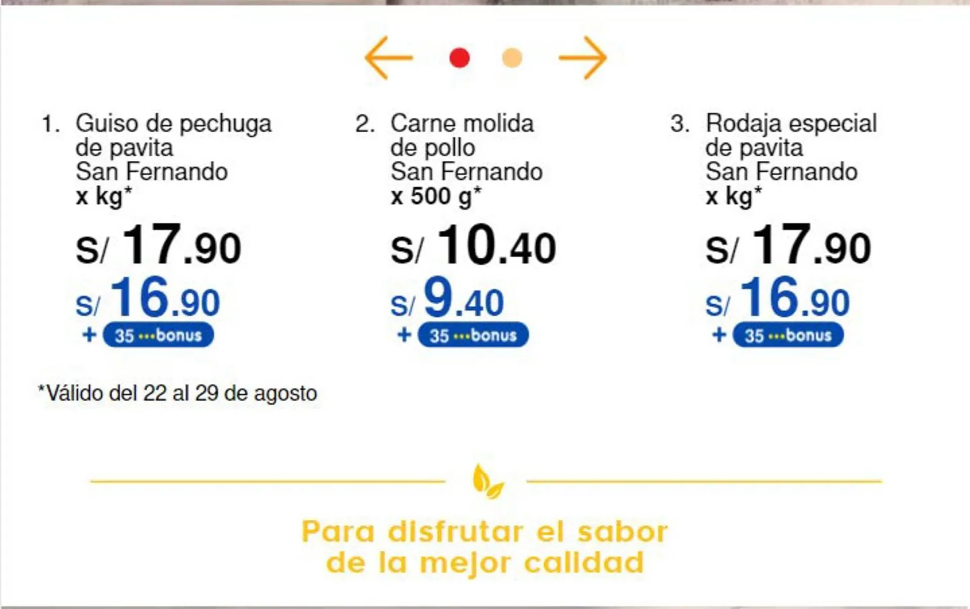 Catalogo de Catálogo Metro 22 de agosto al 4 de setiembre 2024 - Pag 5