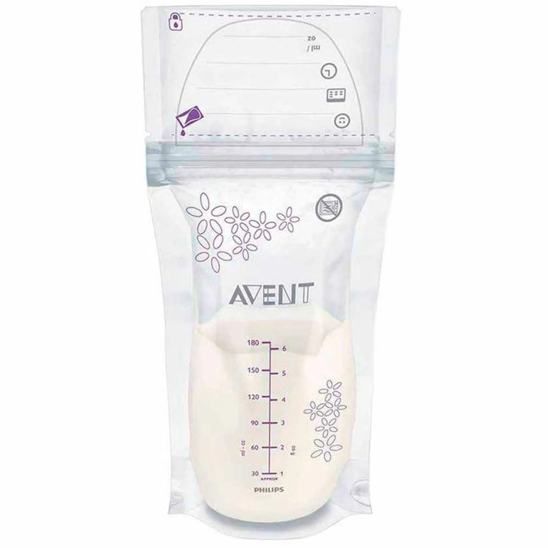 Bolsas preesterilizadas para Leche AVENT 25un 6oz