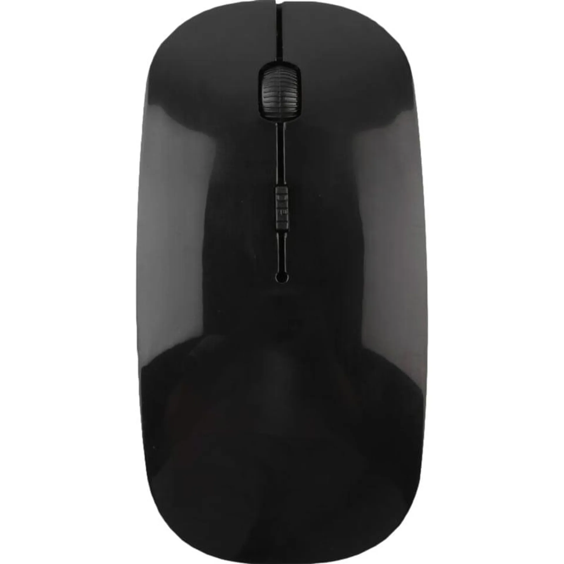 Mouse Inalámbrico Slim 4D Grande Standard - Negro