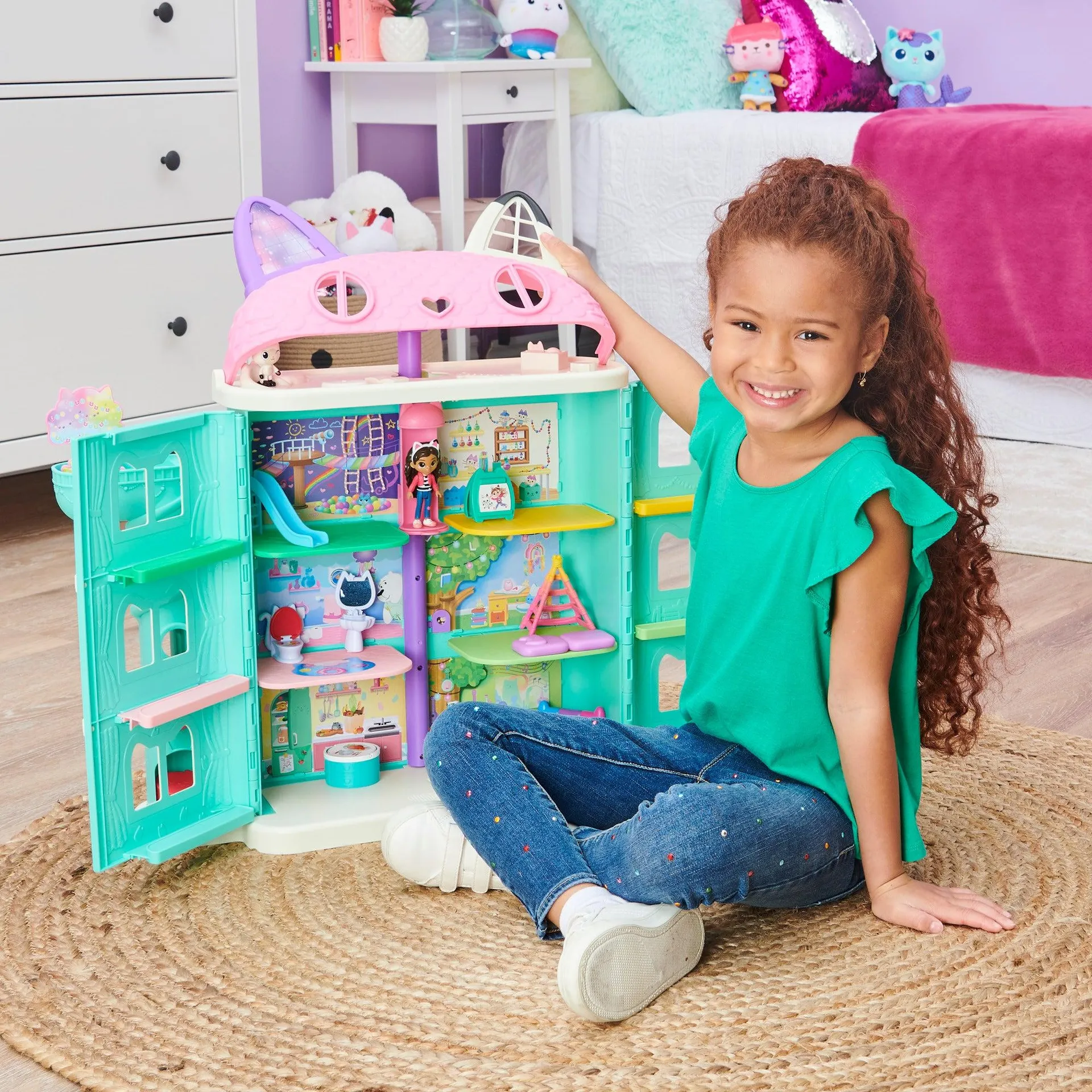 GABBY'S DOLLHOUSE SET DE JUEGO CASA DE GABBY'S DOLLHOUSE