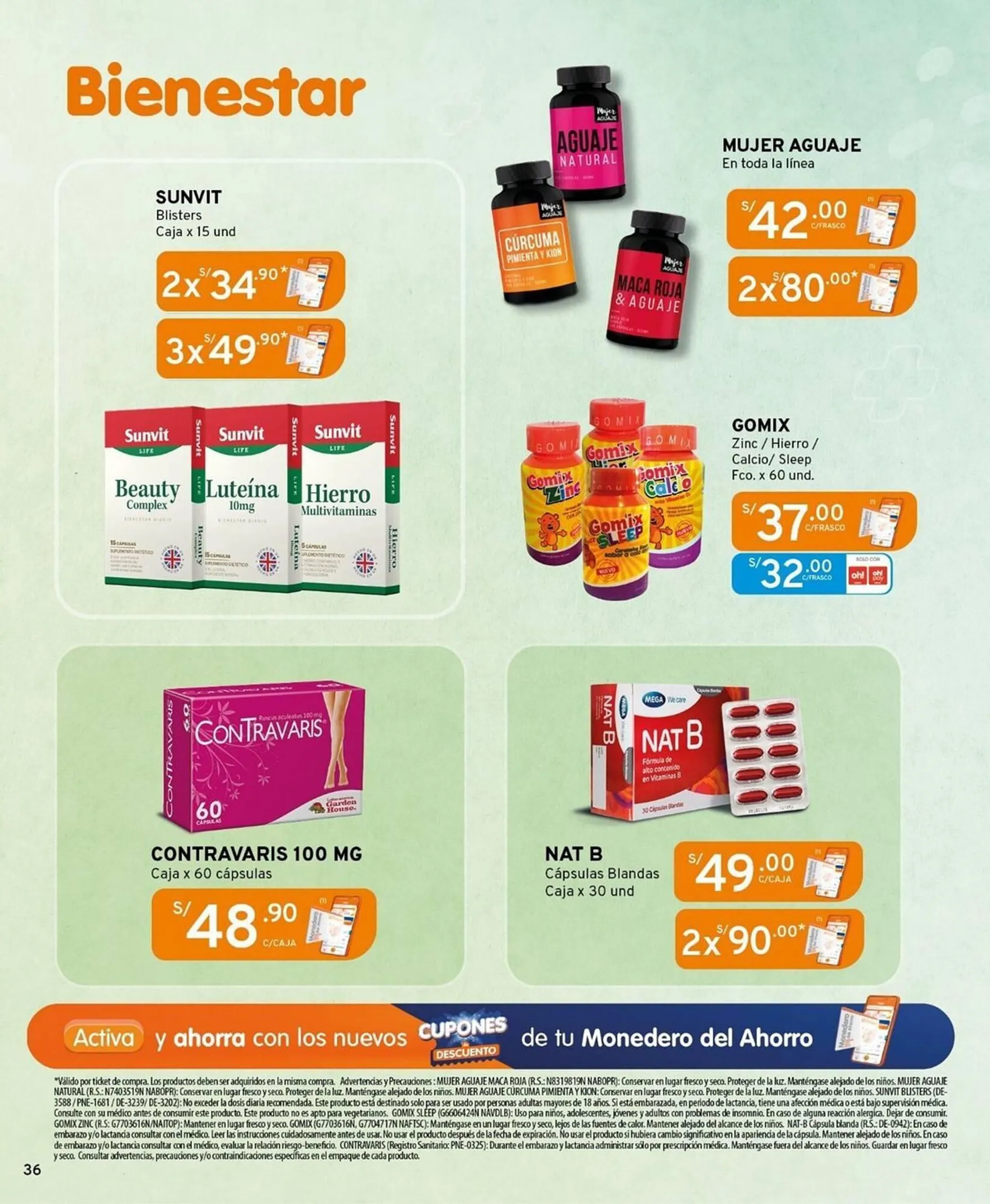 Catalogo de Catálogo Mifarma 2 de octubre al 31 de octubre 2024 - Pag 36