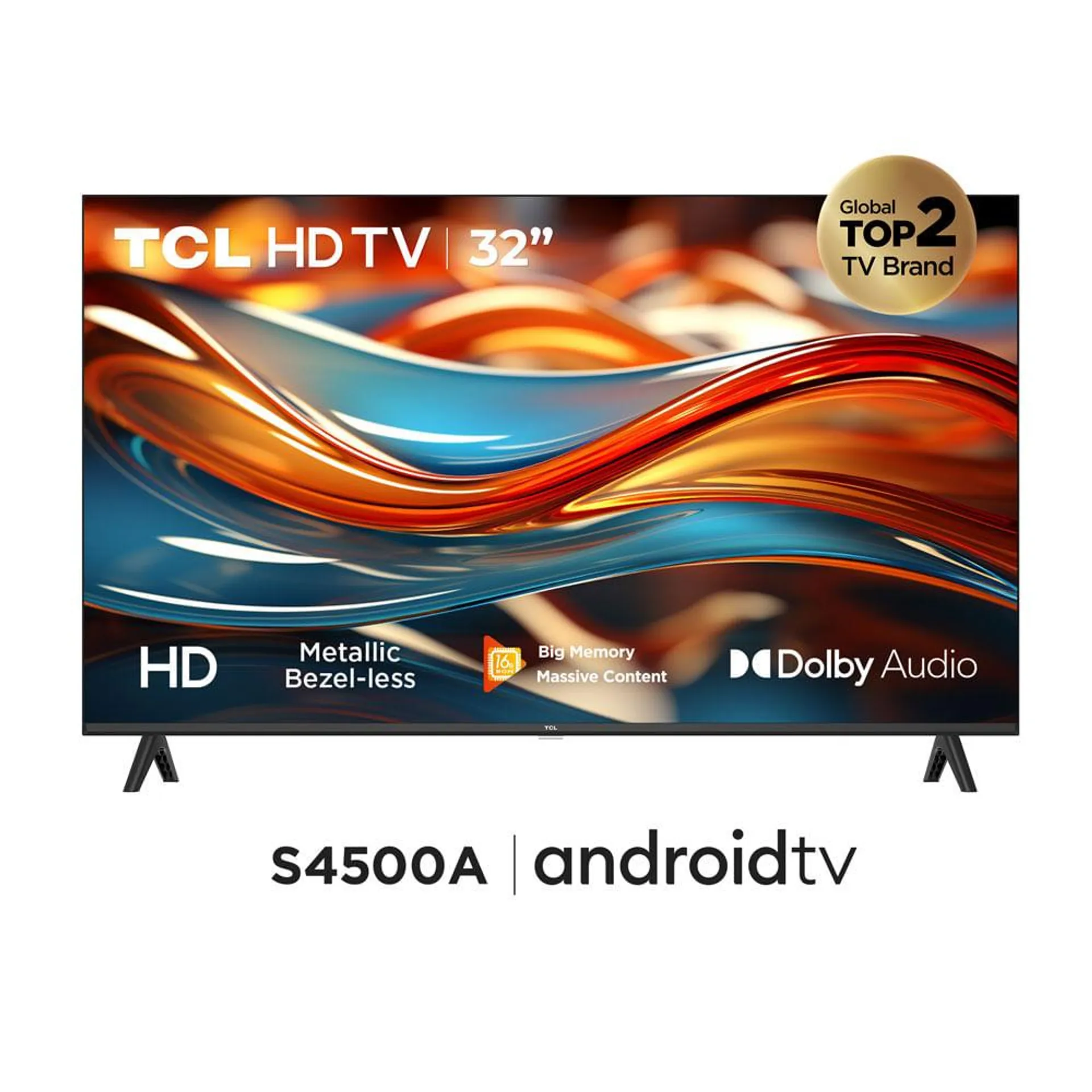 Televisor TCL 32" HD Smart Android Tv 32S4500A