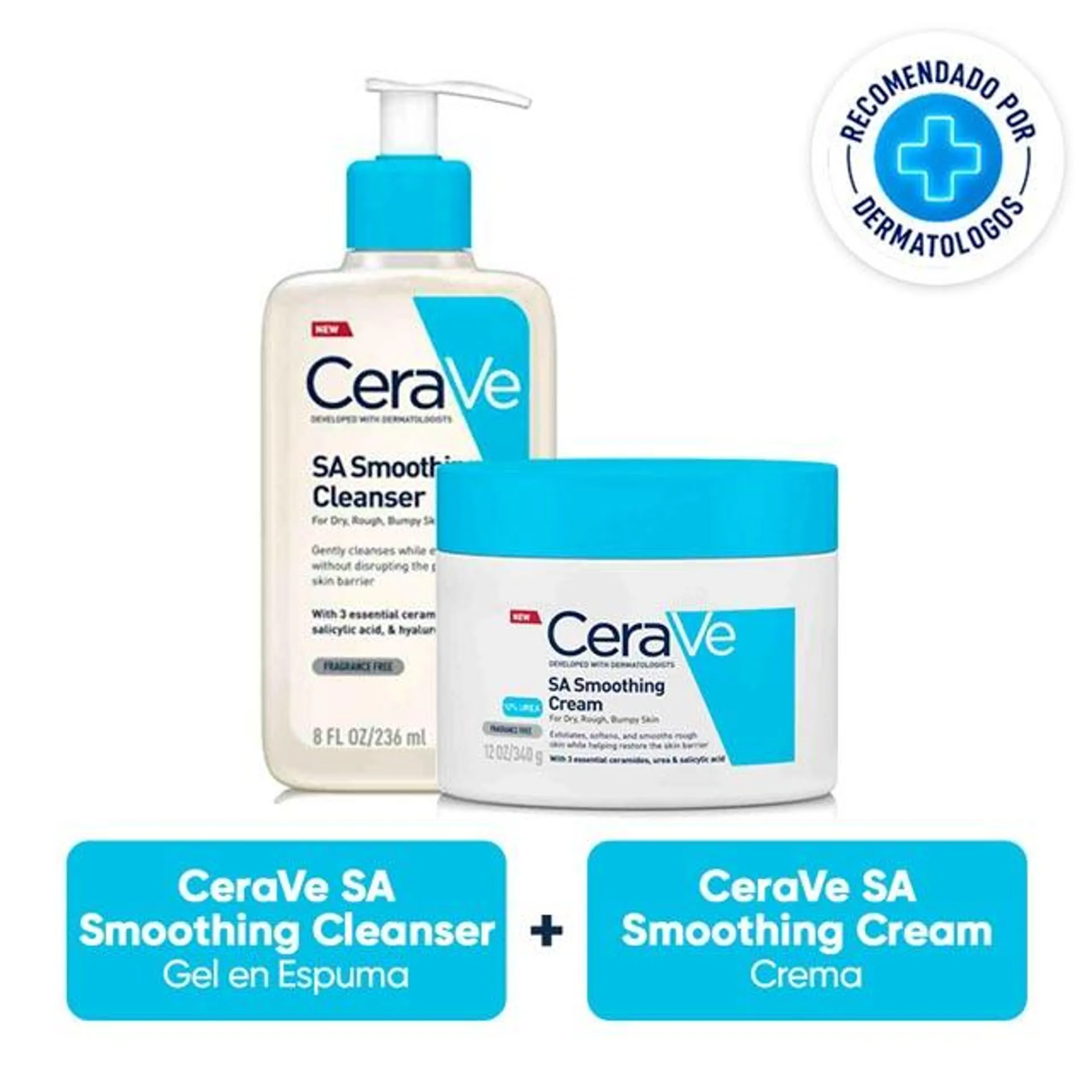 Pack Cerave Limpiador + Crema Corporal - Mifarma