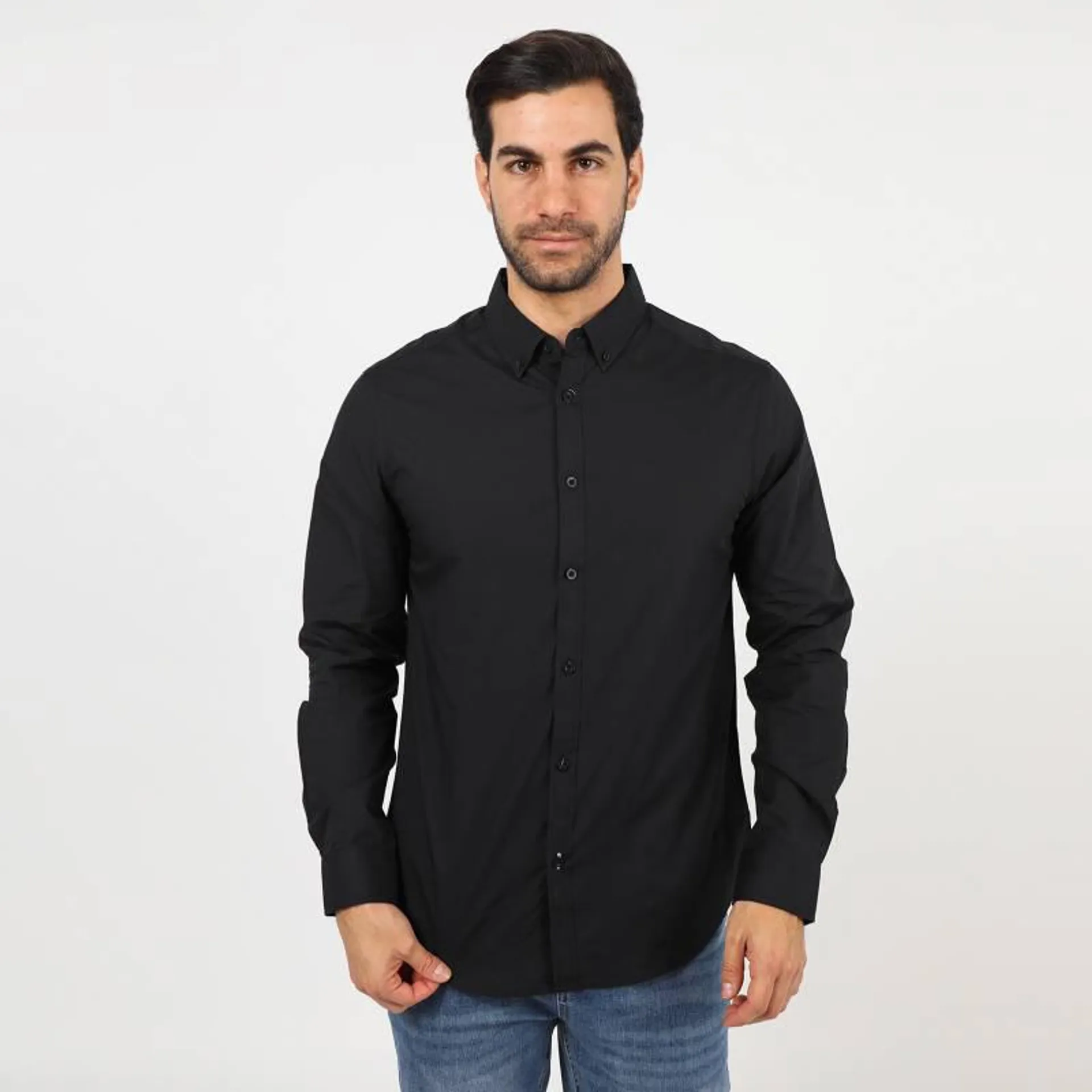 Camisa Manga Larga Hombre Newport